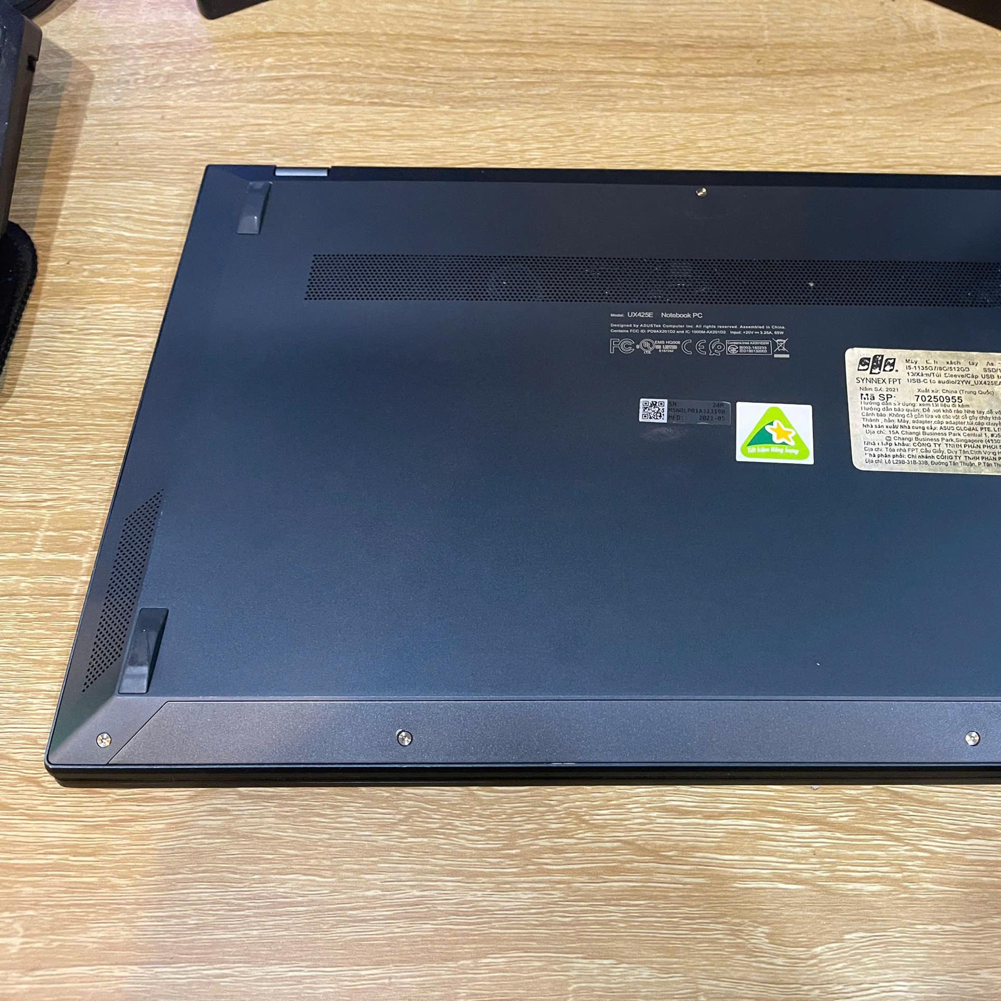 ASUS i5 11th Ram 8GB 512GB SSD Màn hình 14inch FHD IPS-duoc-ban-tai-Vi Tính Kim Trân