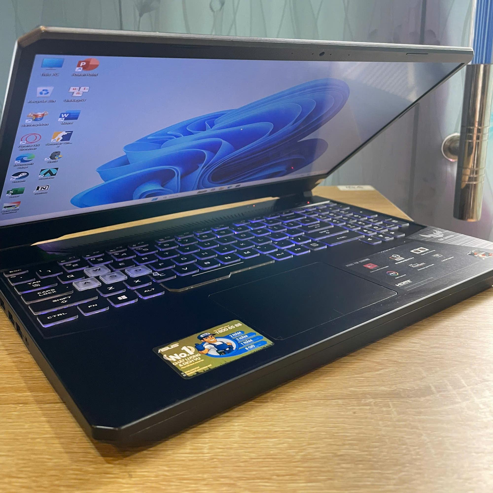 Asus Ryzen 5 3550H RAM 16GB 512GB SSD Card AMD RX 560X MÀN HÌNH 15.6INCH 120HZ-duoc-ban-tai-Vi Tính Kim Trân