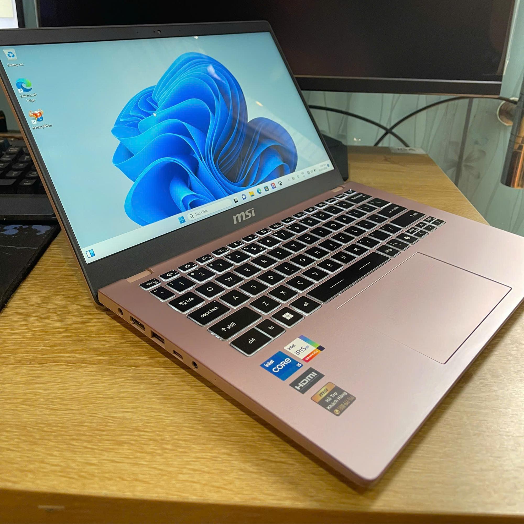 MSI i5 13th Ram 16GB 512GB SSD Màn 14inch FHD IPS-duoc-ban-tai-Vi Tính Kim Trân