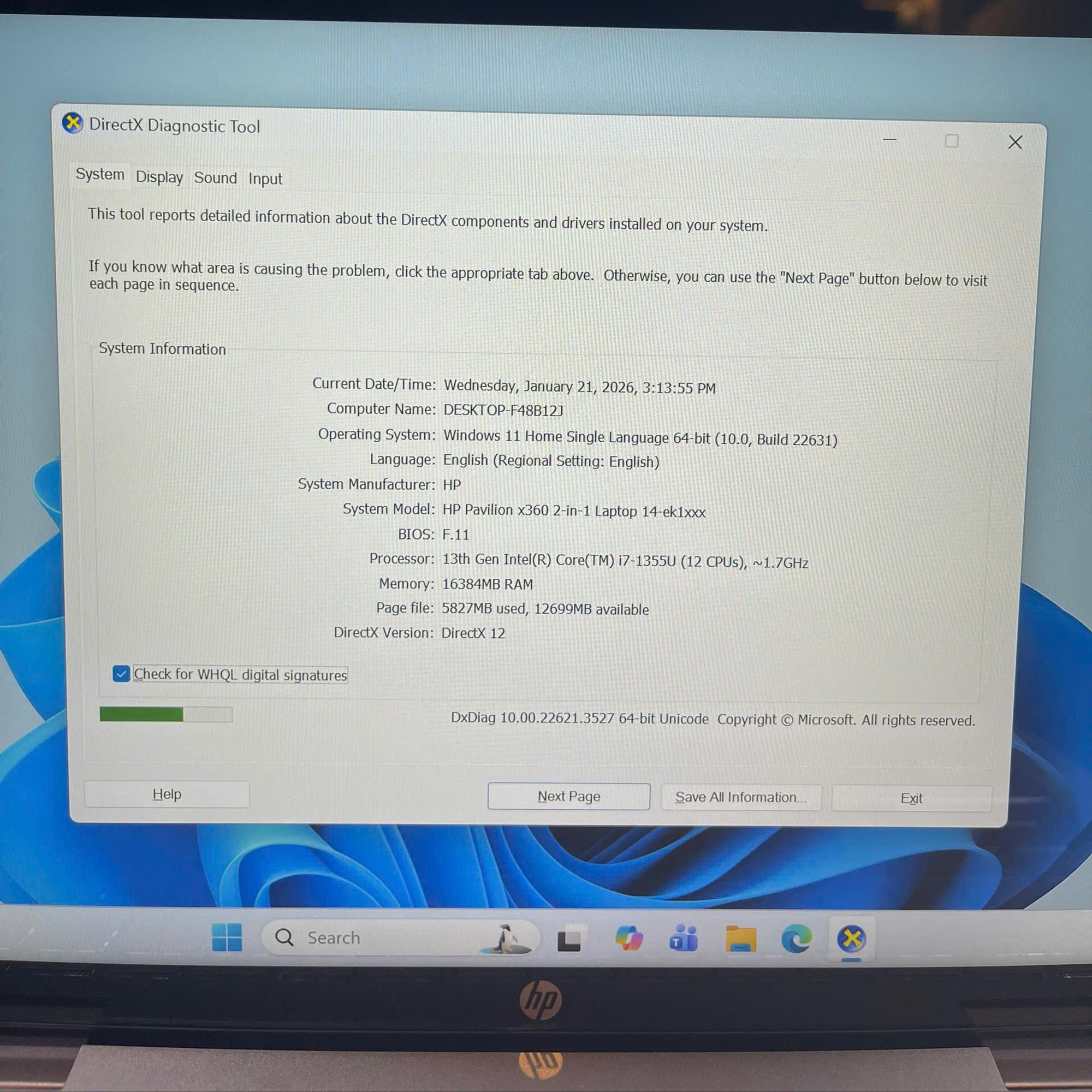 HP i7 13th Ram 16GB 512GB SSD Màn 14inch FHD xoay gập 360° -duoc-ban-tai-Vi Tính Kim Trân