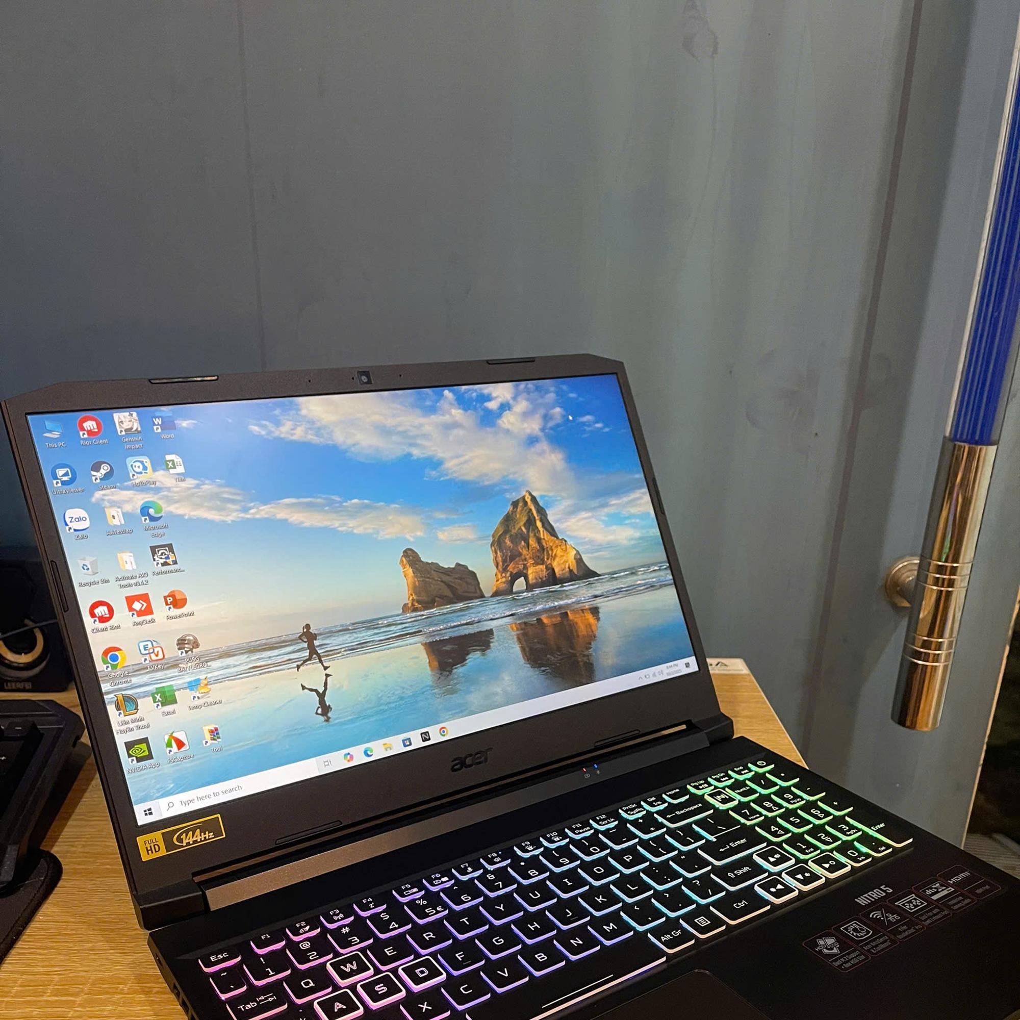 Acer i5 11th Ram 8GB 512GGB SSD Card rời GTX 1650 Màn 15.6inch FHD 144HZ-duoc-ban-tai-Vi Tính Kim Trân