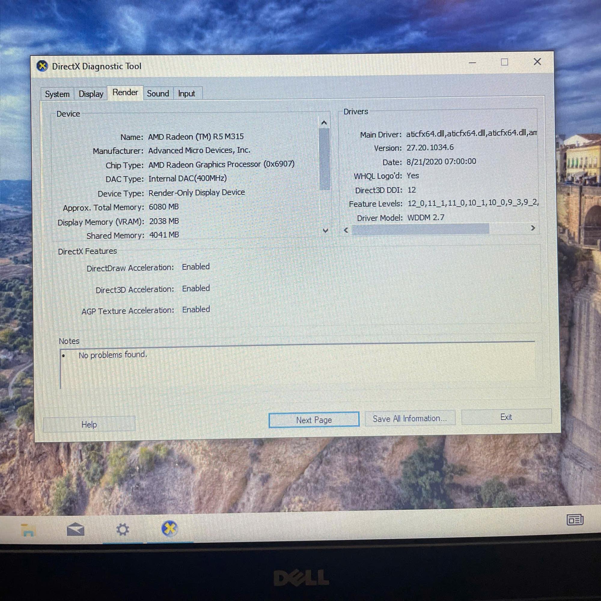 Dell I5 6TH Ram 8GB 128GB SSD CARD AMD RADEON R5 M315-duoc-ban-tai-Vi Tính Kim Trân