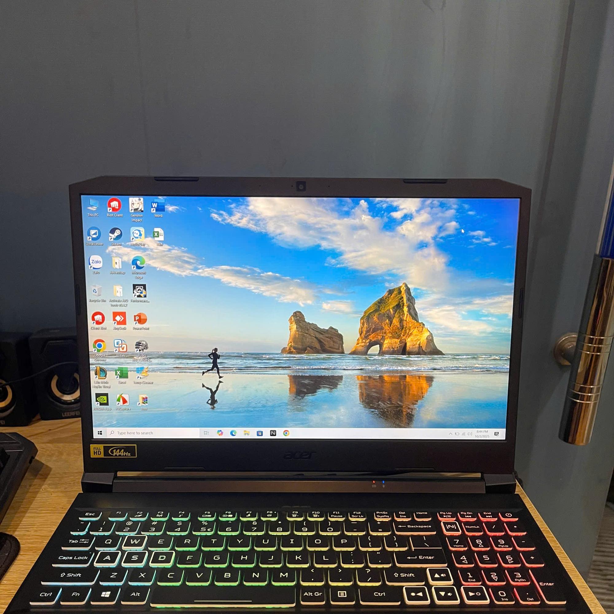 Acer i5 11th Ram 8GB 512GGB SSD Card rời GTX 1650 Màn 15.6inch FHD 144HZ-duoc-ban-tai-Vi Tính Kim Trân