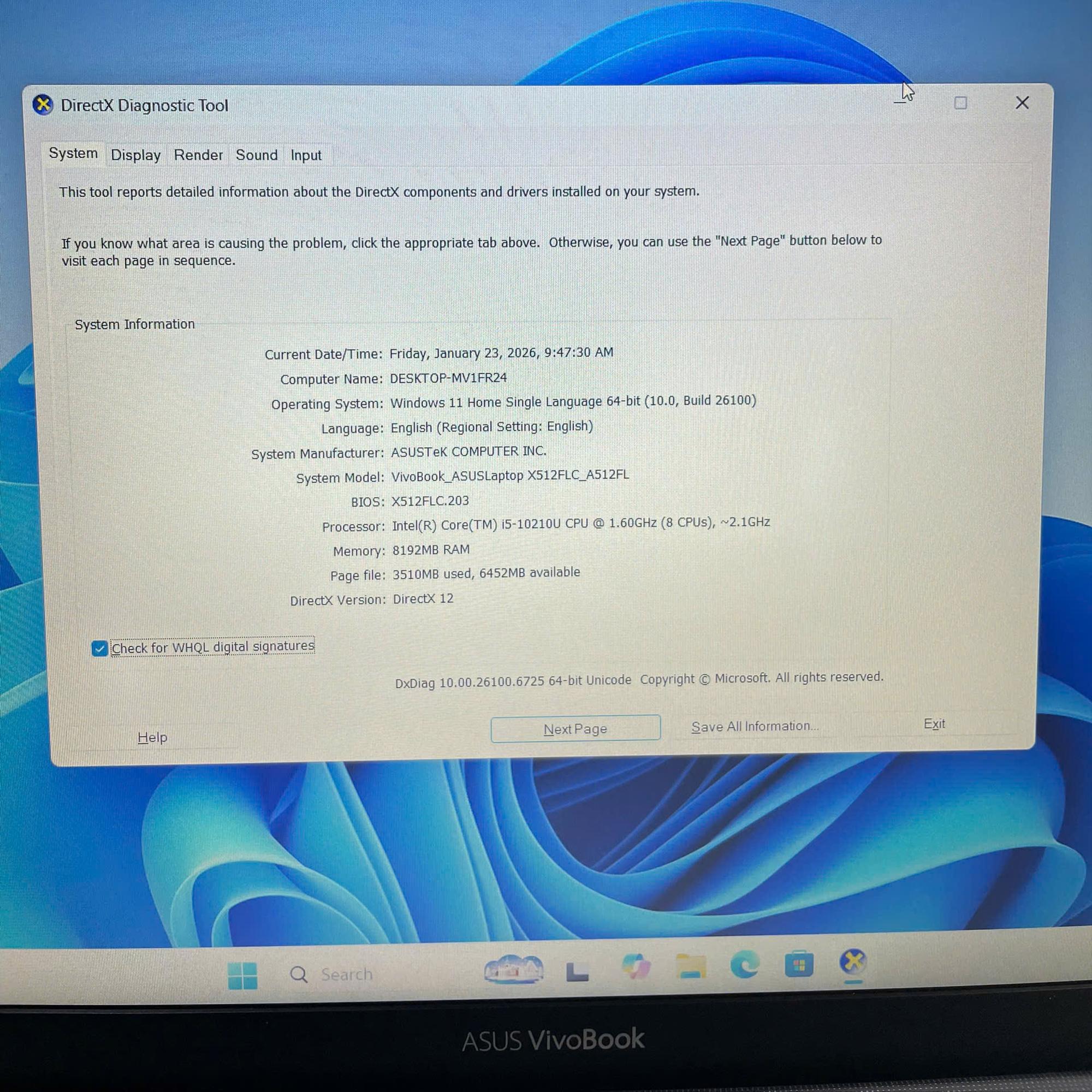 Asus i5 10th Ram 8GB 512GB SSD Card rời NVIDIA MX 250 Màn 15.6inch FHD-duoc-ban-tai-Vi Tính Kim Trân
