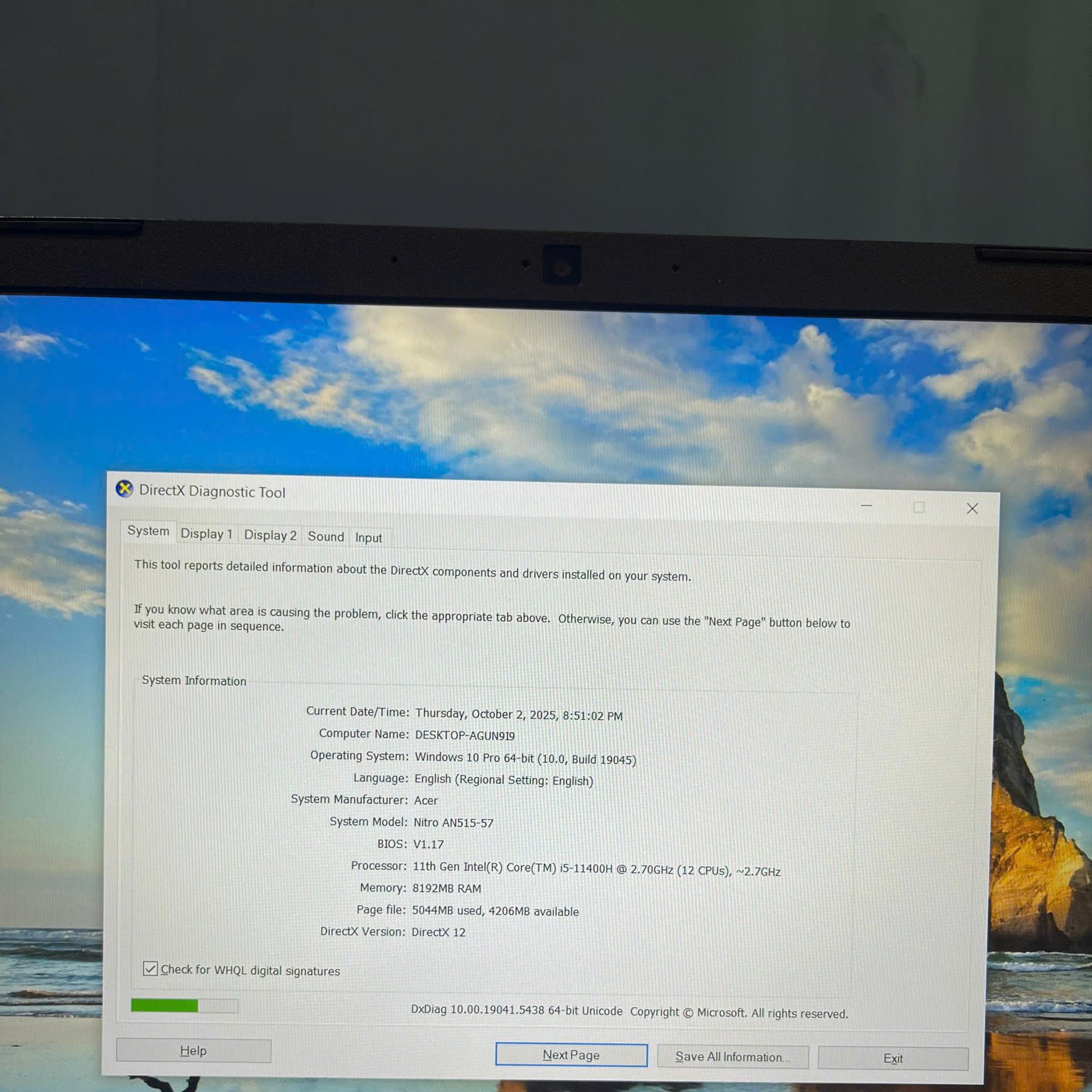 Acer i5 11th Ram 8GB 512GGB SSD Card rời GTX 1650 Màn 15.6inch FHD 144HZ-duoc-ban-tai-Vi Tính Kim Trân