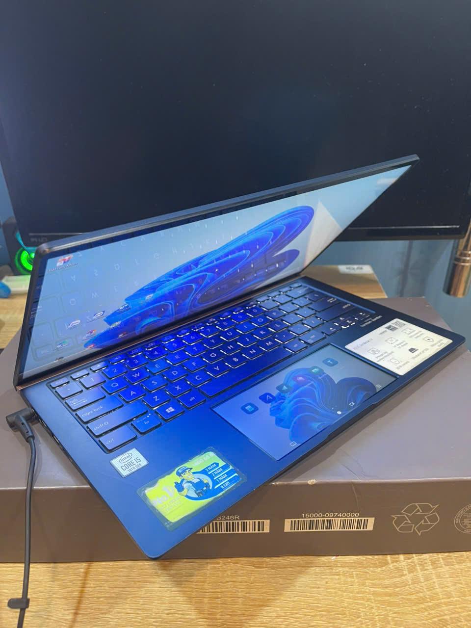 Asus Zenbook i5 10th Ram 8GB 512GB SSD Màn hình 14inch FHD IPS Có Box-duoc-ban-tai-Vi Tính Kim Trân