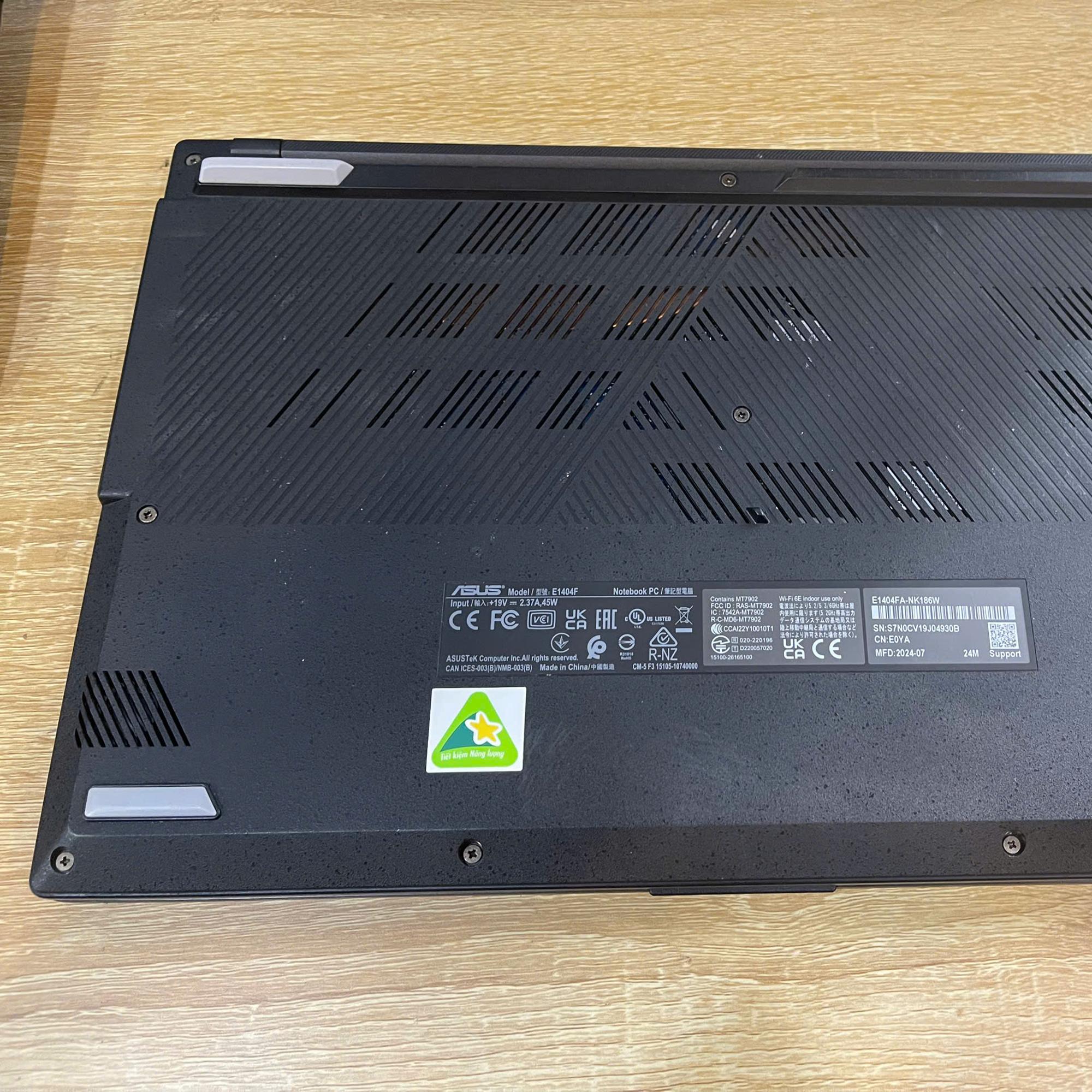 Asus Ryzen 5 7520U 16/512GB SSD Màn 14inch FHD. BH Hãng tới 8/2026-duoc-ban-tai-Vi Tính Kim Trân