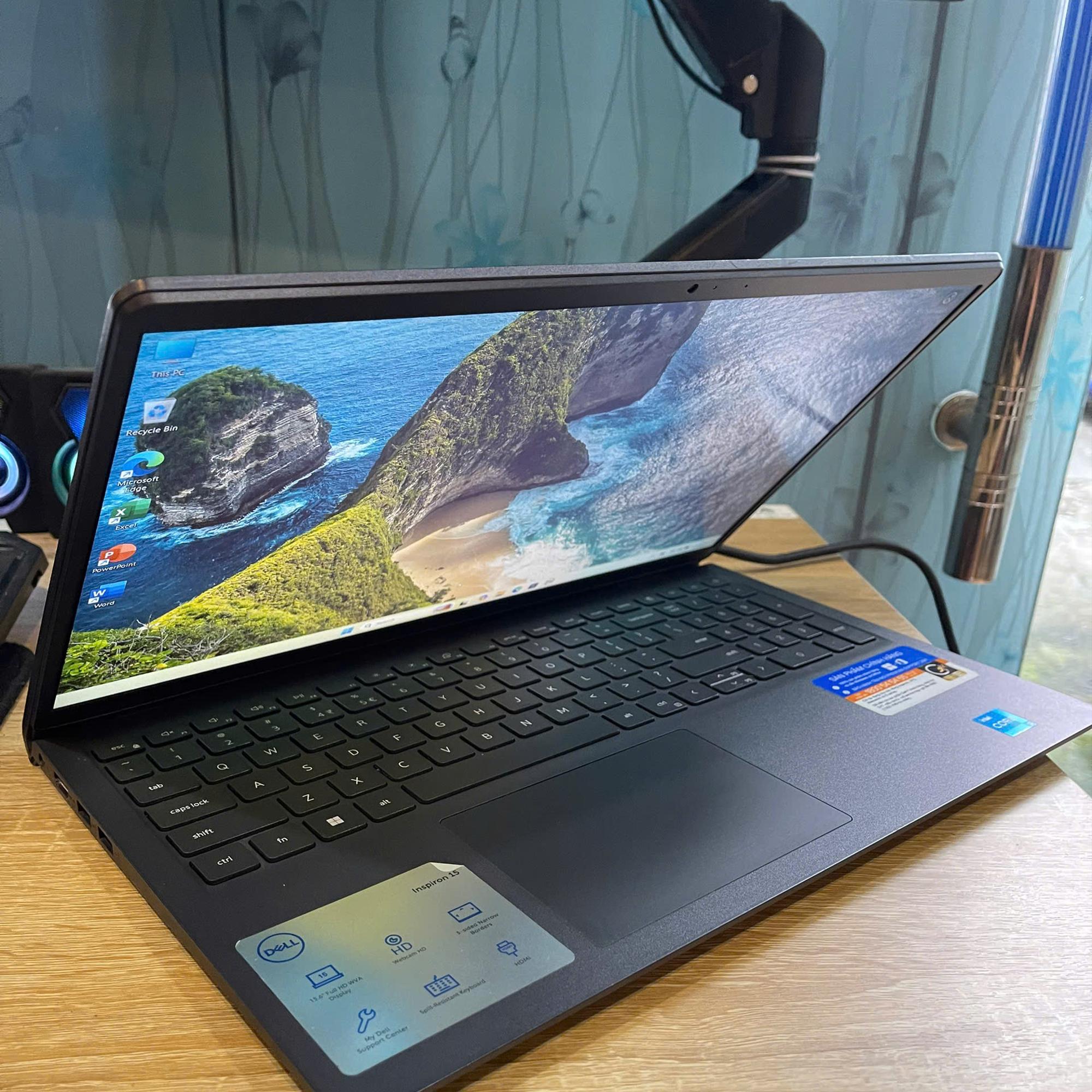 Dell i3 12th Ram 8GB 256GB SSD Màn 15.6inch FHD 120hz-duoc-ban-tai-Vi Tính Kim Trân