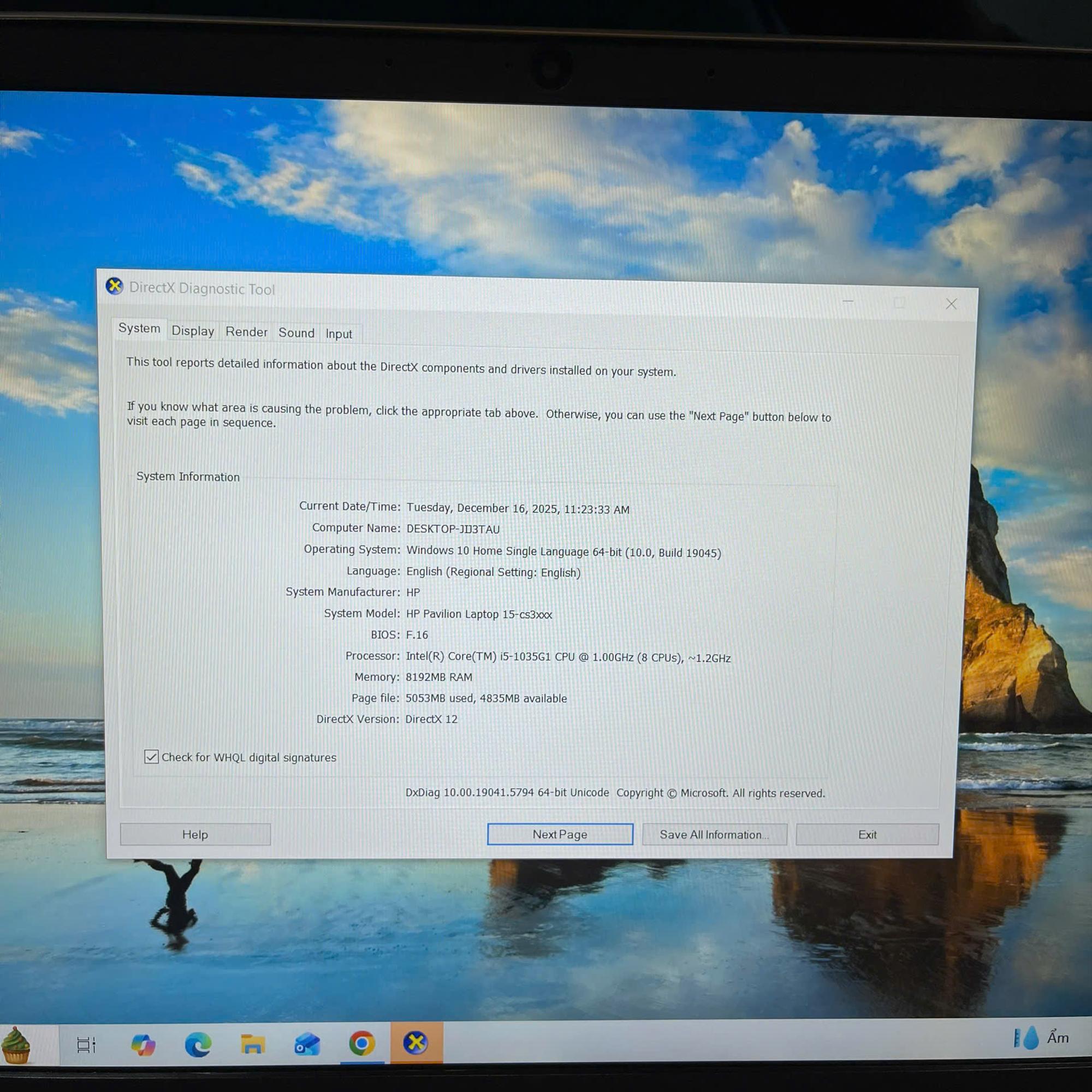 HP Pavilion i5 10th Ram 8GB 512GB SSD Card NVIDIA MX250 Màn 15.6inch FHD IPS-duoc-ban-tai-Vi Tính Kim Trân