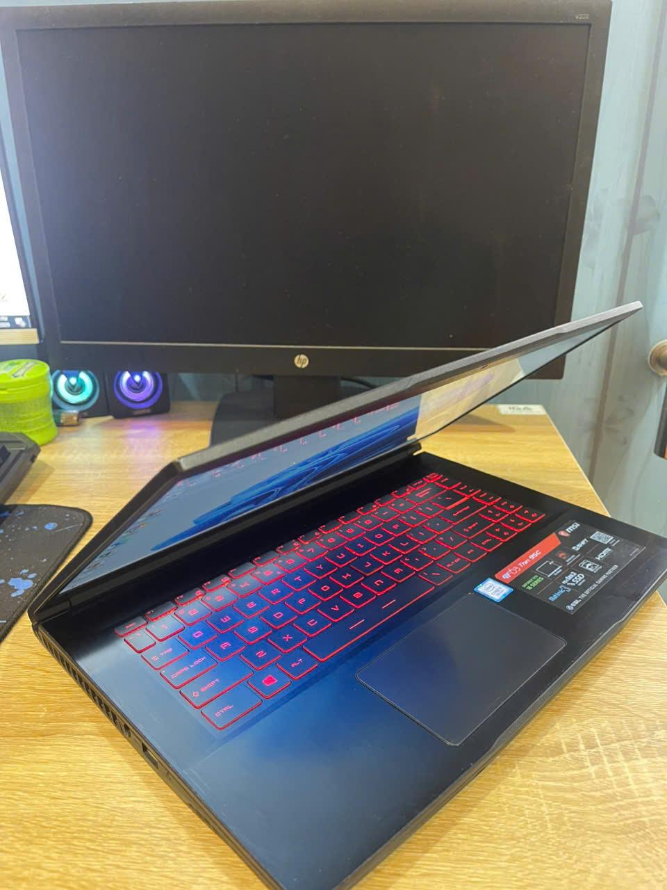 MSI Gaming i5 9th Ram 16GB 256GB SSD Card GTX 1650 Màn 15.6inch FHD-duoc-ban-tai-Vi Tính Kim Trân