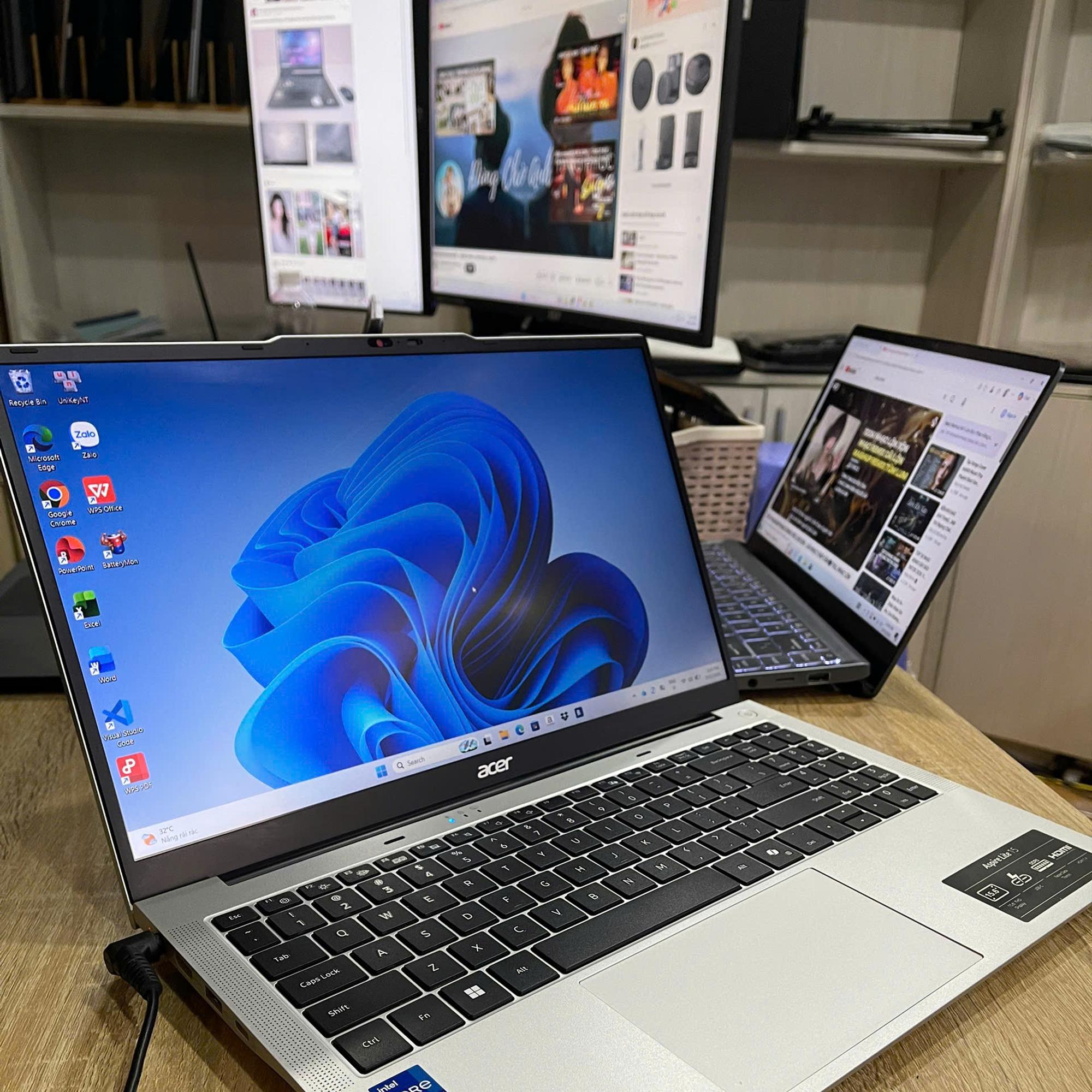 Acer i7 13th Ram 8GB D5 512GB NVMe Màn 15.6inch FHD. BH 11/2026-duoc-ban-tai-Vi Tính Kim Trân