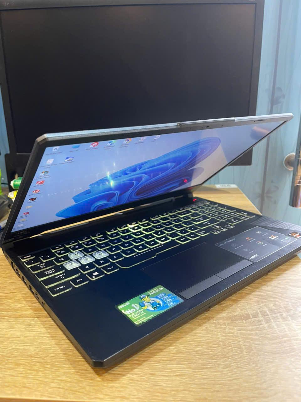 Asus Tuf Gaming Ryzen 5 4600h Ram 16GB Card GTX 1650Ti-duoc-ban-tai-Vi Tính Kim Trân