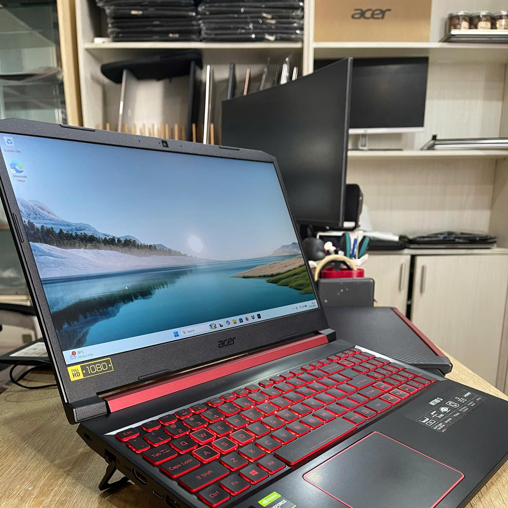 Acer Nitro Ryzen 5 3550H Ram 8GB 512GB SSD Card GTX 1650 Màn 15.6inch FHD-duoc-ban-tai-Vi Tính Kim Trân