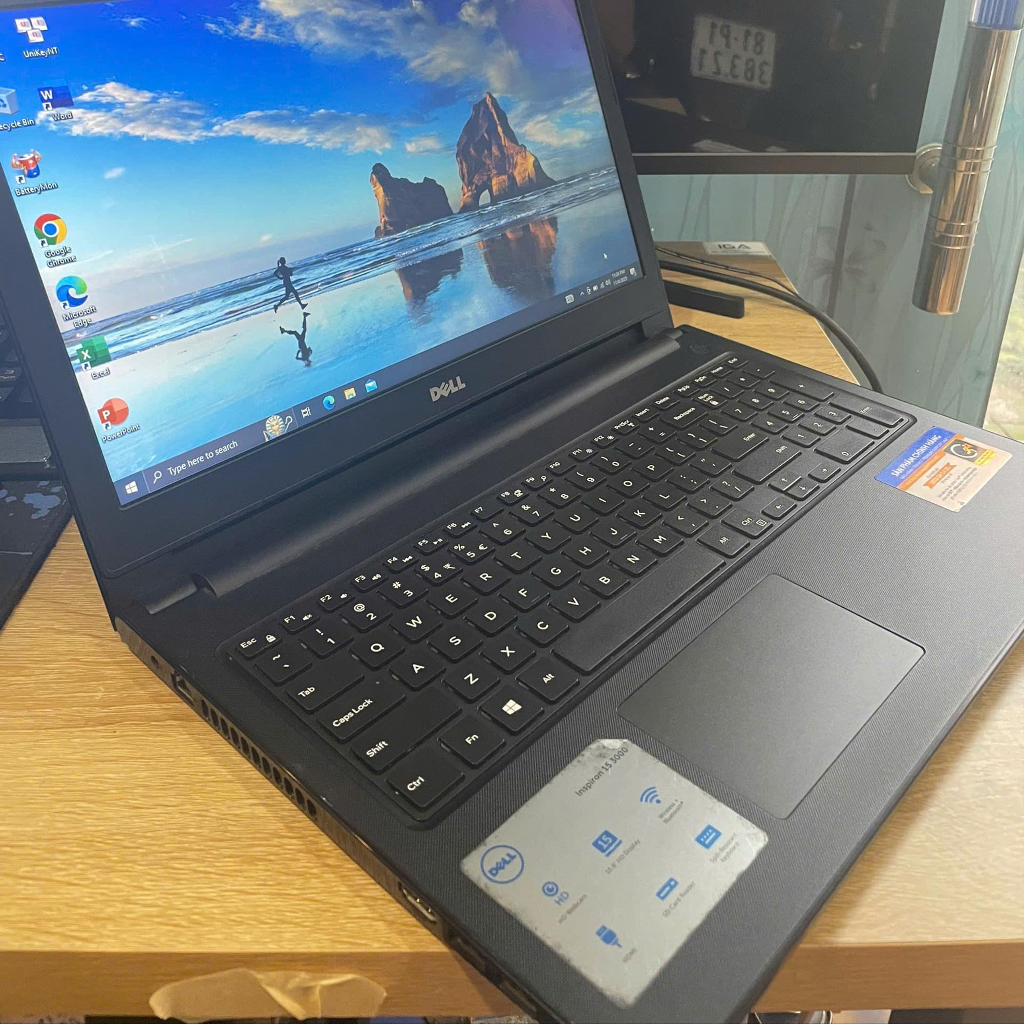 Dell i5 8th Ram 8GB 128GB SSD Màn 15.6inch -duoc-ban-tai-Vi Tính Kim Trân