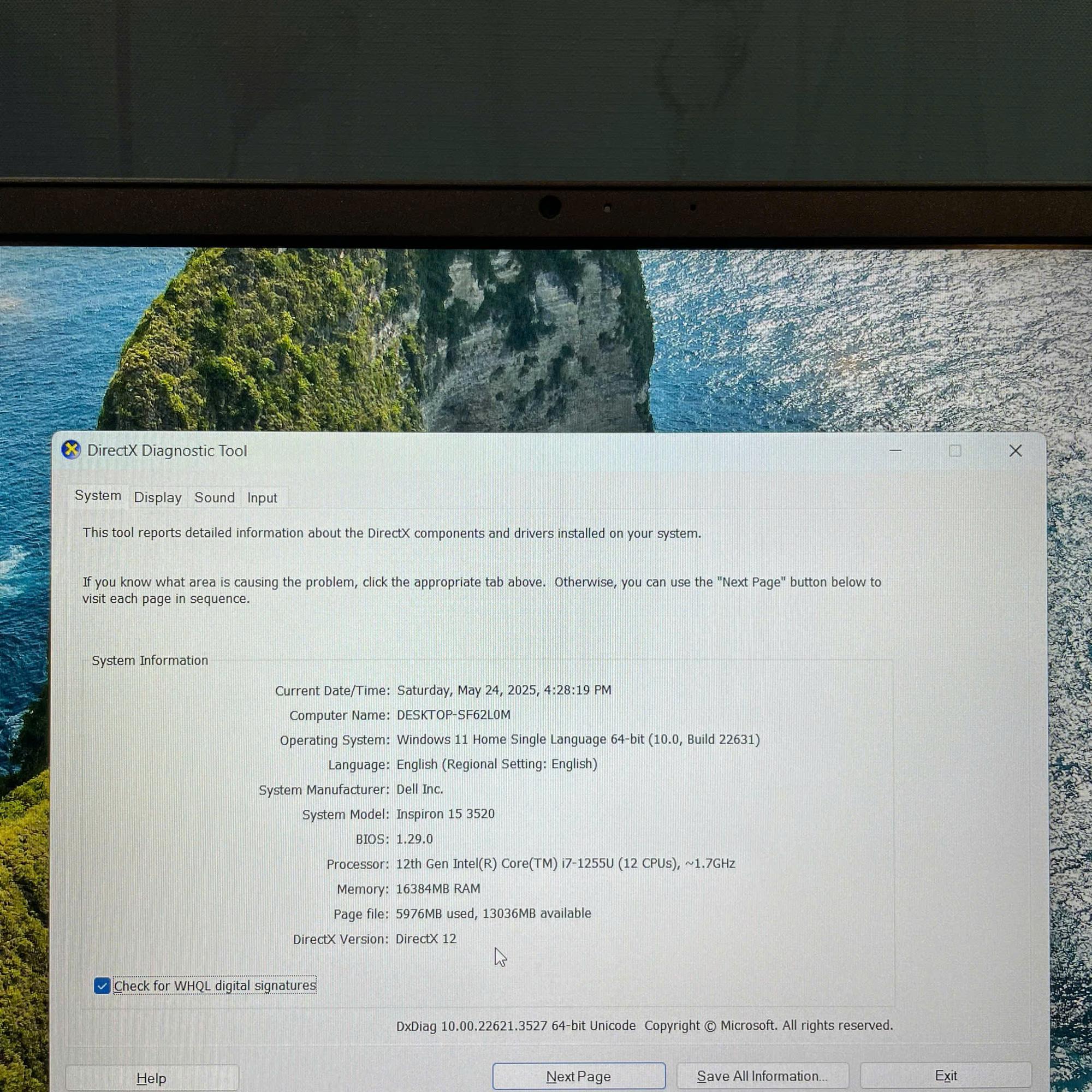 Dell I7 12TH 16/512GB Bảo Hành 10/2025-duoc-ban-tai-Vi Tính Kim Trân