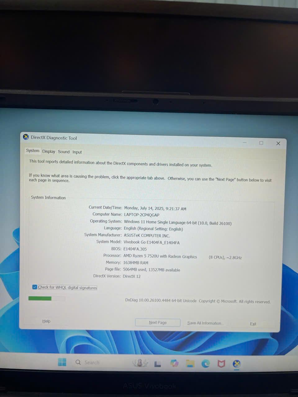 ASUS RYZEN 5 7520U RAM 16GB 512GB SSD. Bảo hành chính hãng Asus tới 08/2025-duoc-ban-tai-Vi Tính Kim Trân
