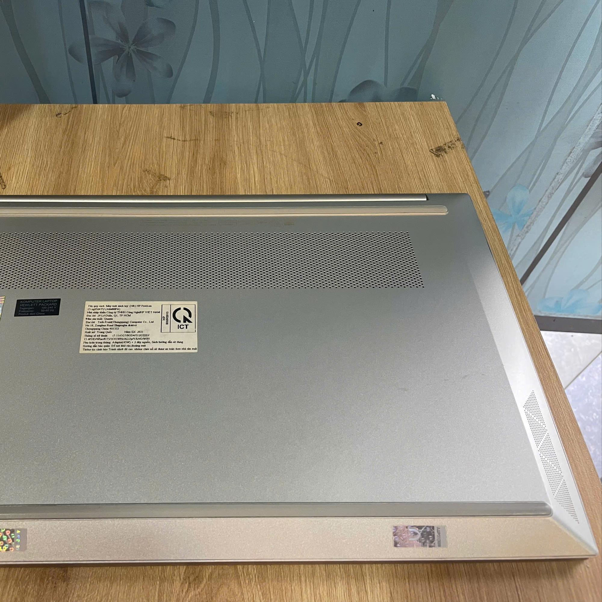 HP PAVILION i7 11th ZIN TEM - Ram 8GB 512GB SSD Màn 15.6inch FHD -duoc-ban-tai-Vi Tính Kim Trân