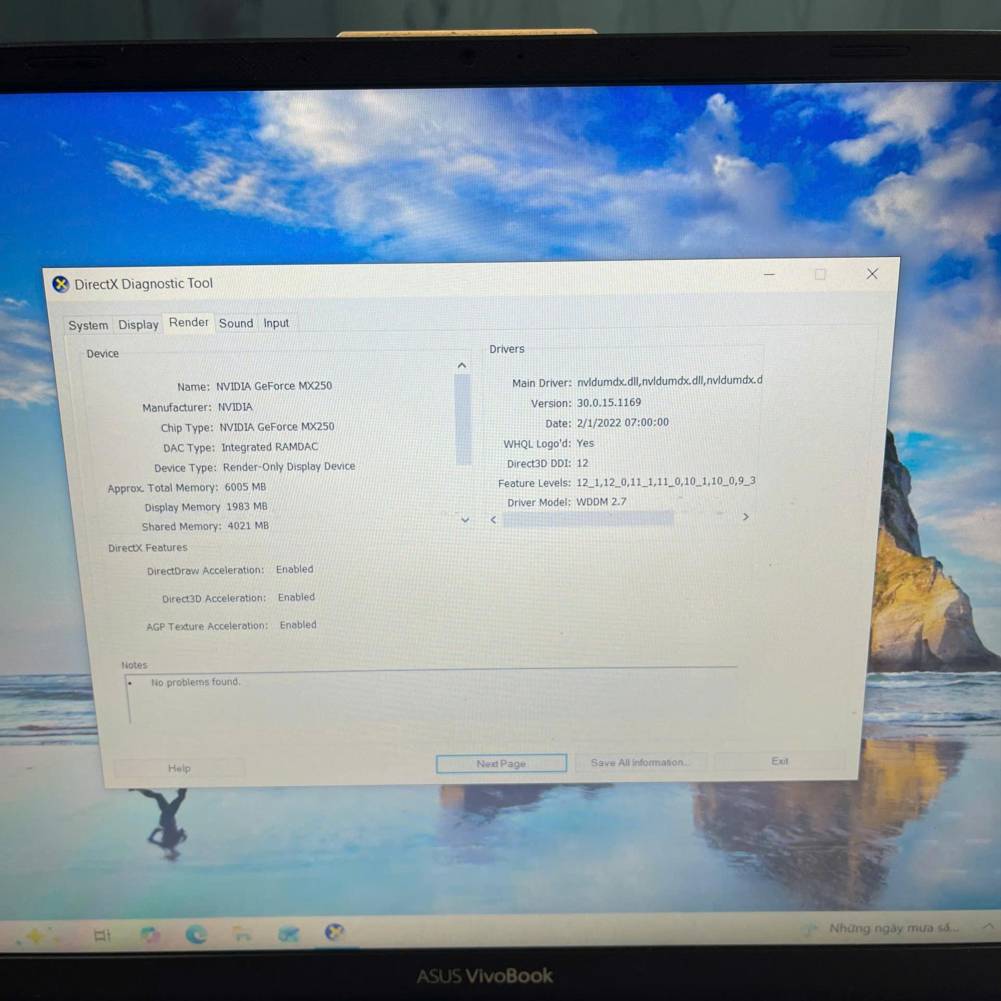 Asus i7 8th Ram 8GB 512GB SSD Card NVIDIA MX250 Màn 15.6inch FHD-duoc-ban-tai-Vi Tính Kim Trân