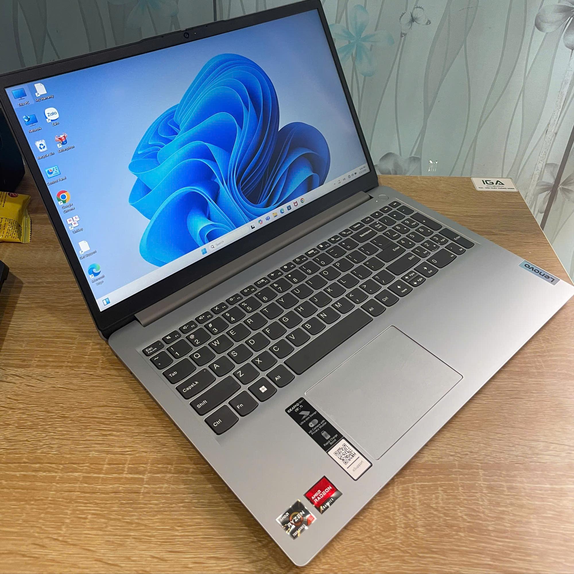 LENOVO IDEAPAD SLIM 1 - Ryzen 5 7520U  Còn Bảo Hành tới Tháng 1/2026-duoc-ban-tai-Vi Tính Kim Trân