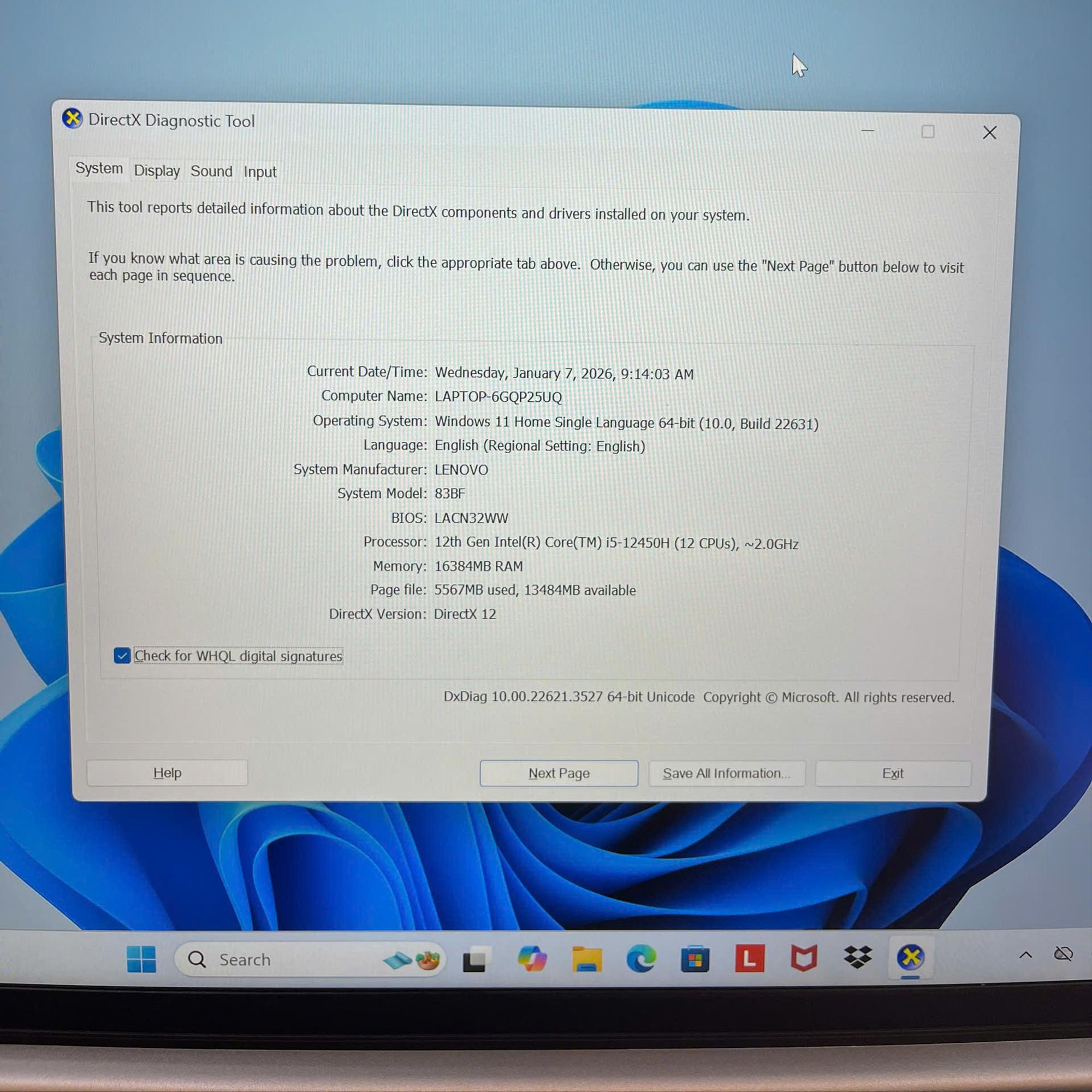 Lenovo i5 12th Ram 16GB 512GB SSD 14inch FHD. Còn BH Hãng tới 3/2027-duoc-ban-tai-Vi Tính Kim Trân