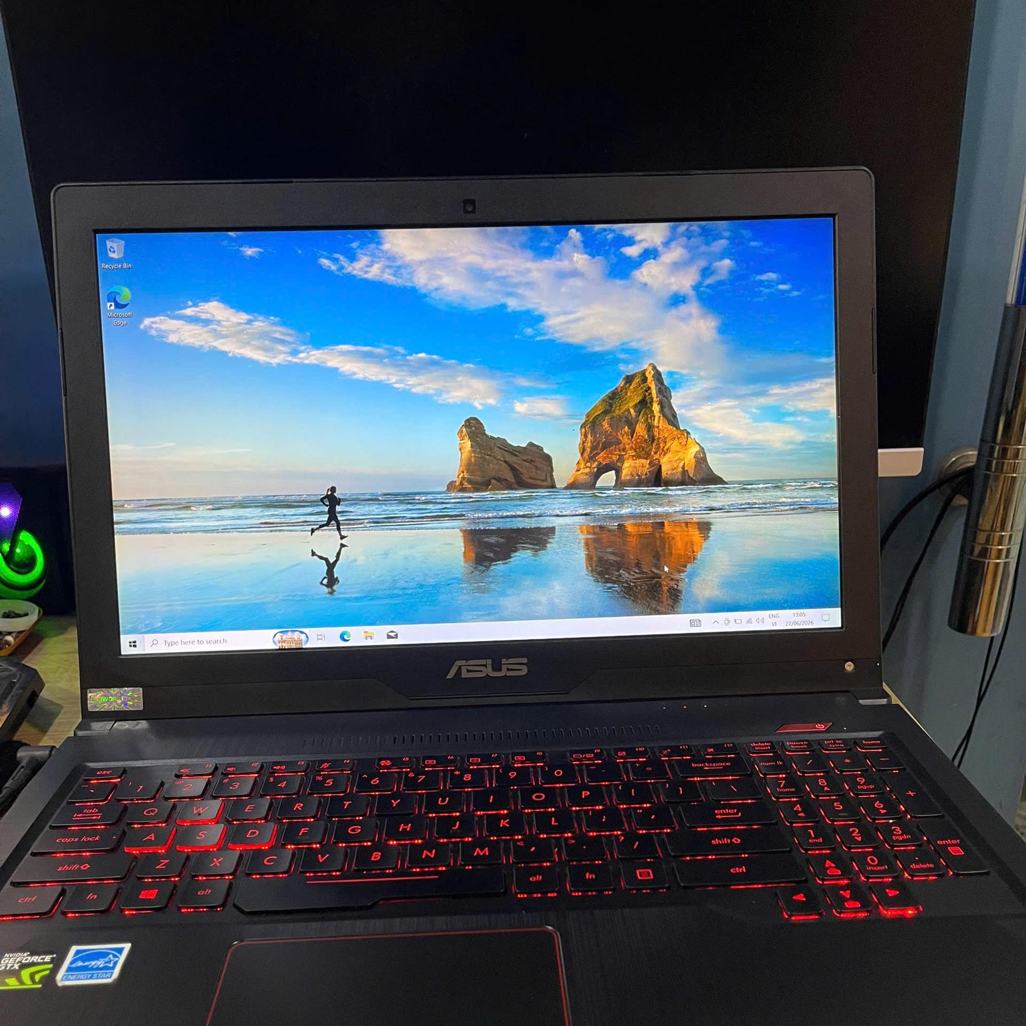 Asus i7 7th 16GB/128GB Card GTX 1050 Màn 15.6inch FHD IPS-duoc-ban-tai-Vi Tính Kim Trân