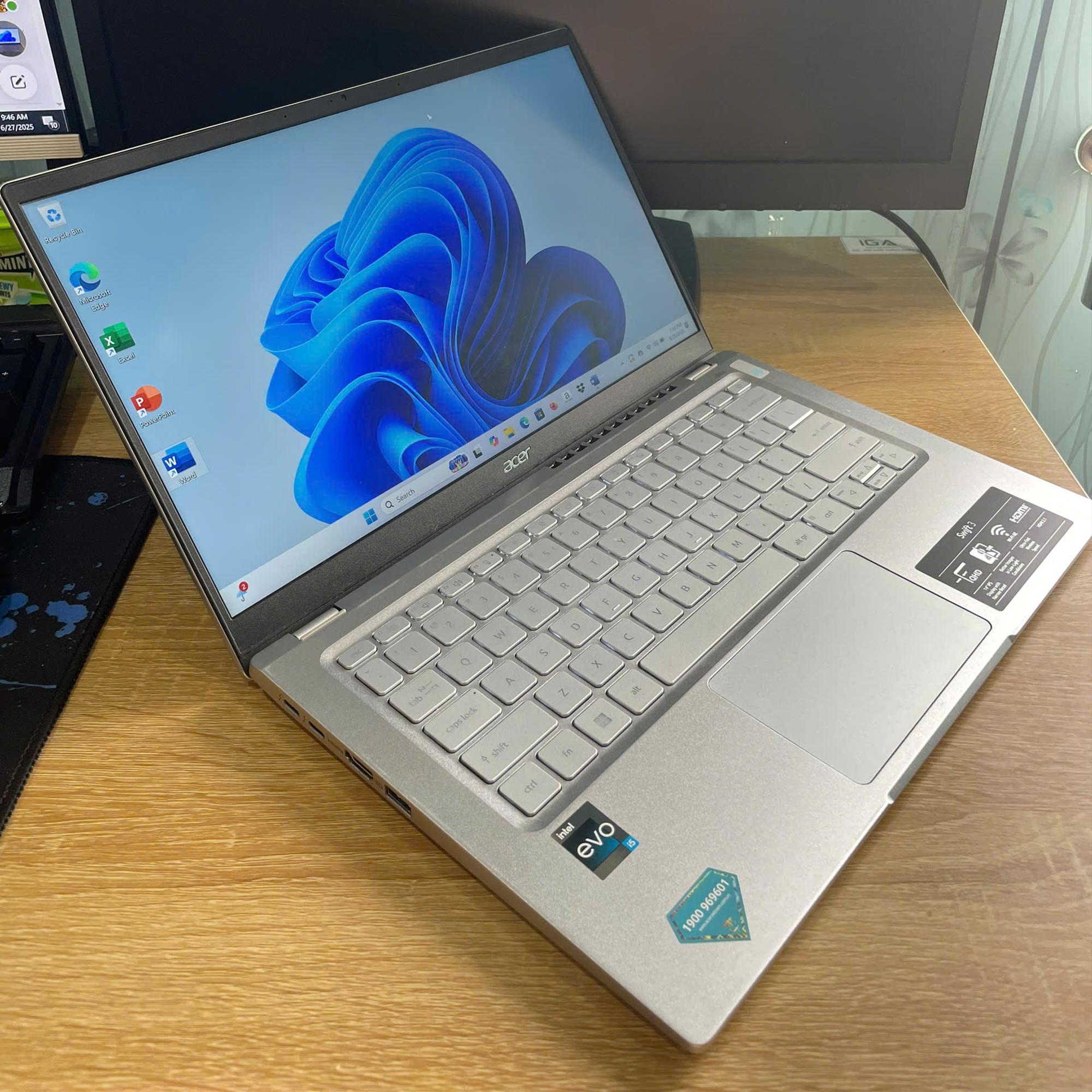 Acer Core i5 12th Ram 16GB 512GB SSD 14inch 2k Full Box-duoc-ban-tai-Vi Tính Kim Trân