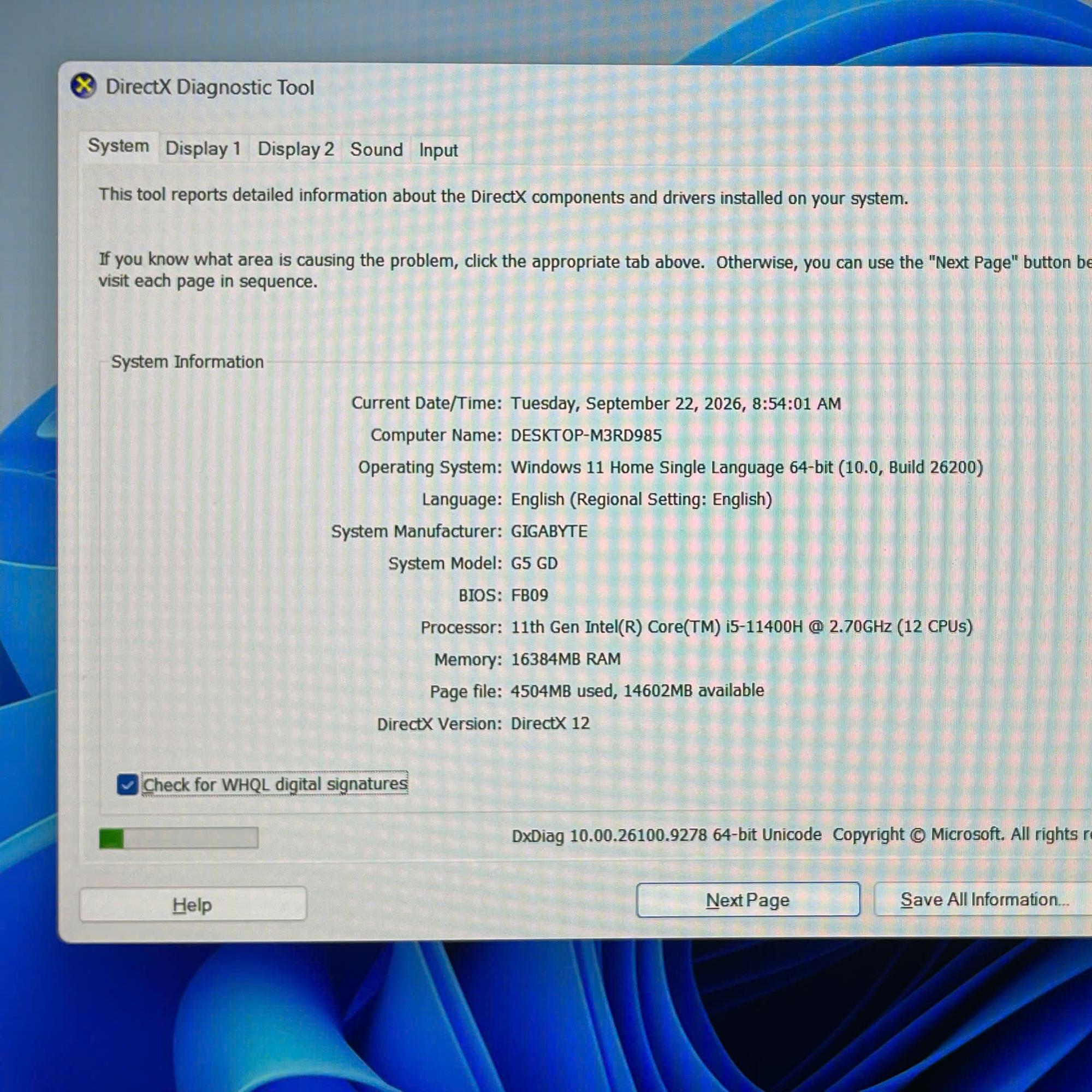 Gigabyte i5 11th Ram 16GB 512GB NVMe Card RTX 3050 Màn 15.6inch FHD 144Hz-duoc-ban-tai-Vi Tính Kim Trân