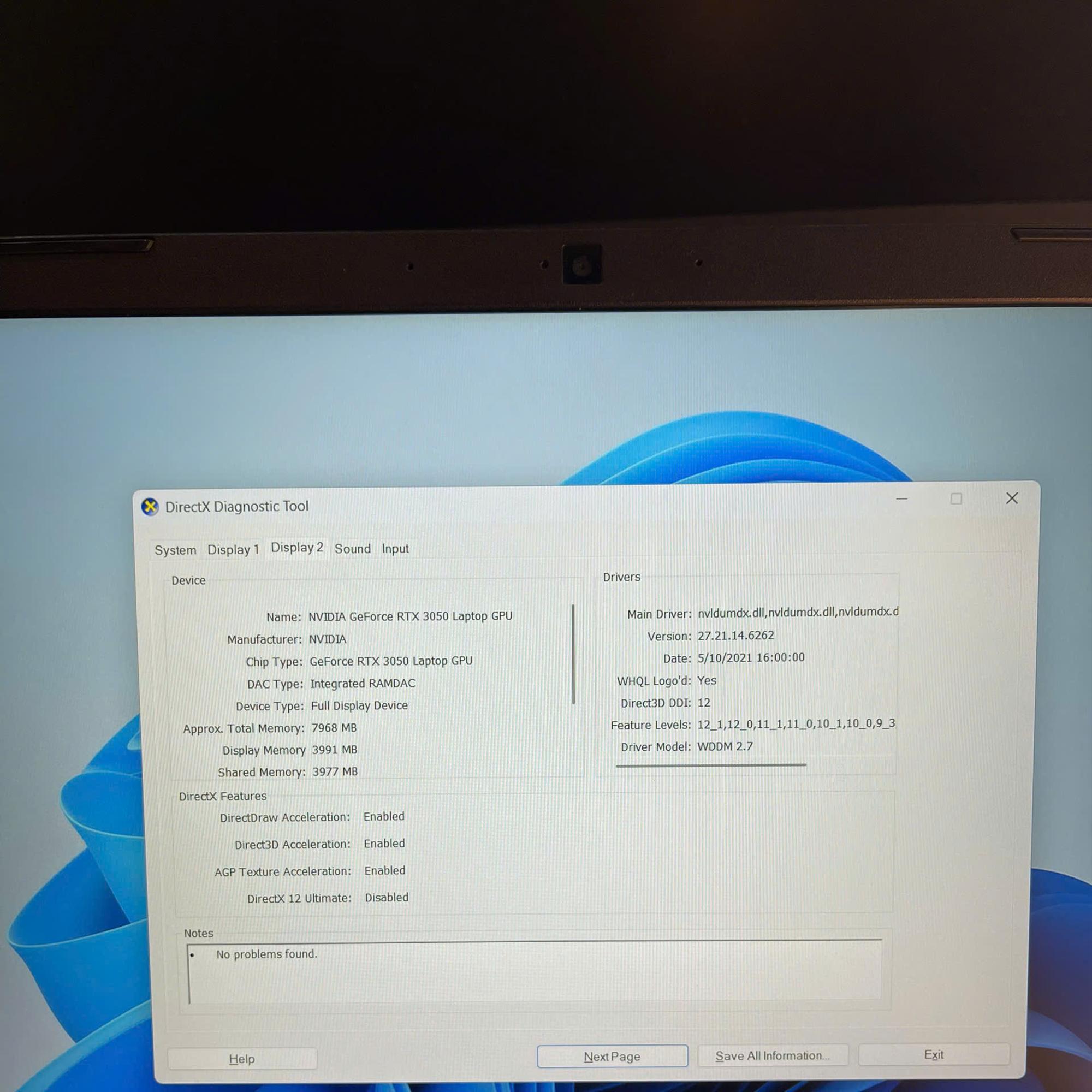Acer Nitro i5 11th Ram 16GB Card RTX 3050 Màn 15.6inch FHD 144Hz-duoc-ban-tai-Vi Tính Kim Trân