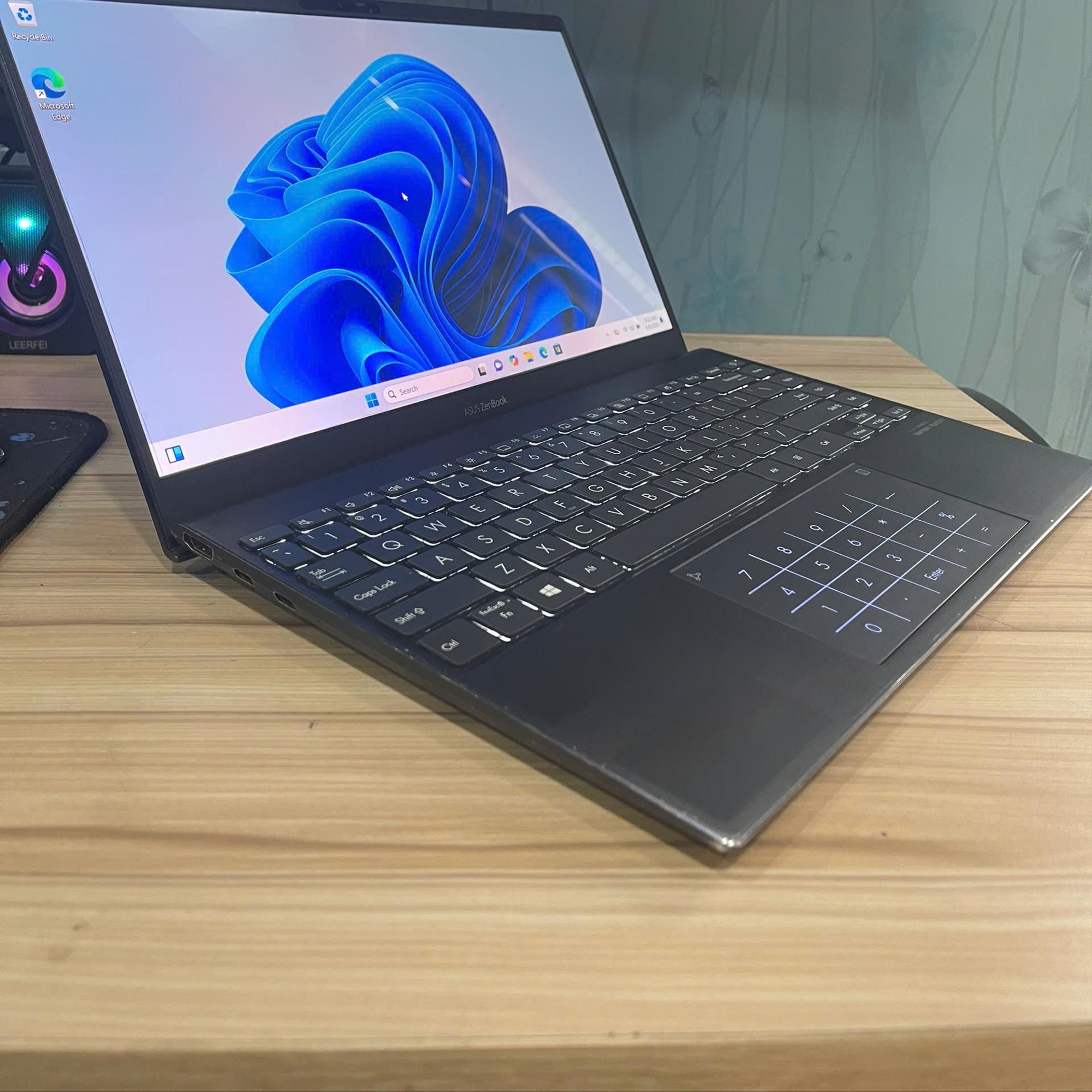 Asus Zenbook i5 11th Ram 8GB 256GB SSD Màn 13.3inch Oled-duoc-ban-tai-Vi Tính Kim Trân