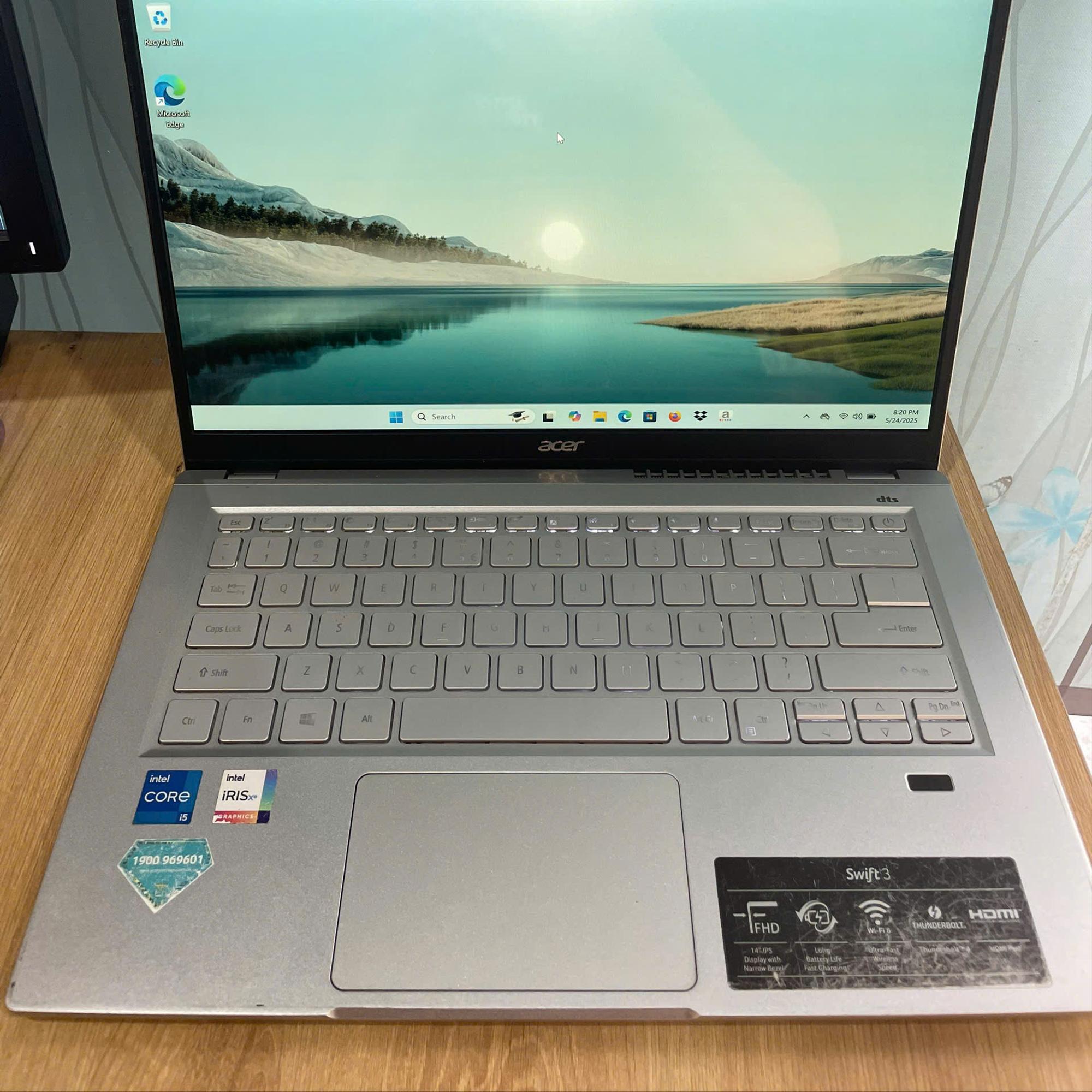 Acer i5 11th ram 16GB 14INCH -duoc-ban-tai-Vi Tính Kim Trân