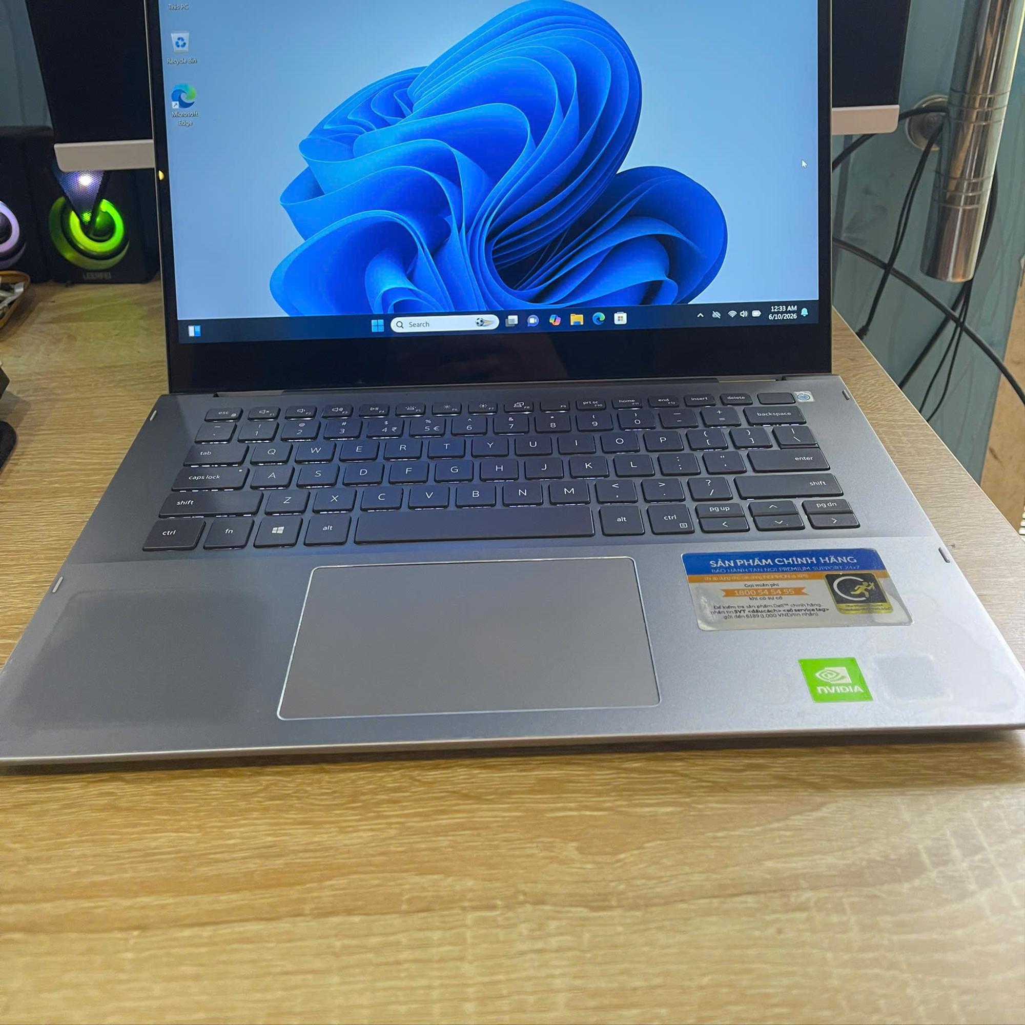 Dell i5 11th 8/512GB Card Rời MX330 Màn 14inch FHD Cảm ứng X360-duoc-ban-tai-Vi Tính Kim Trân