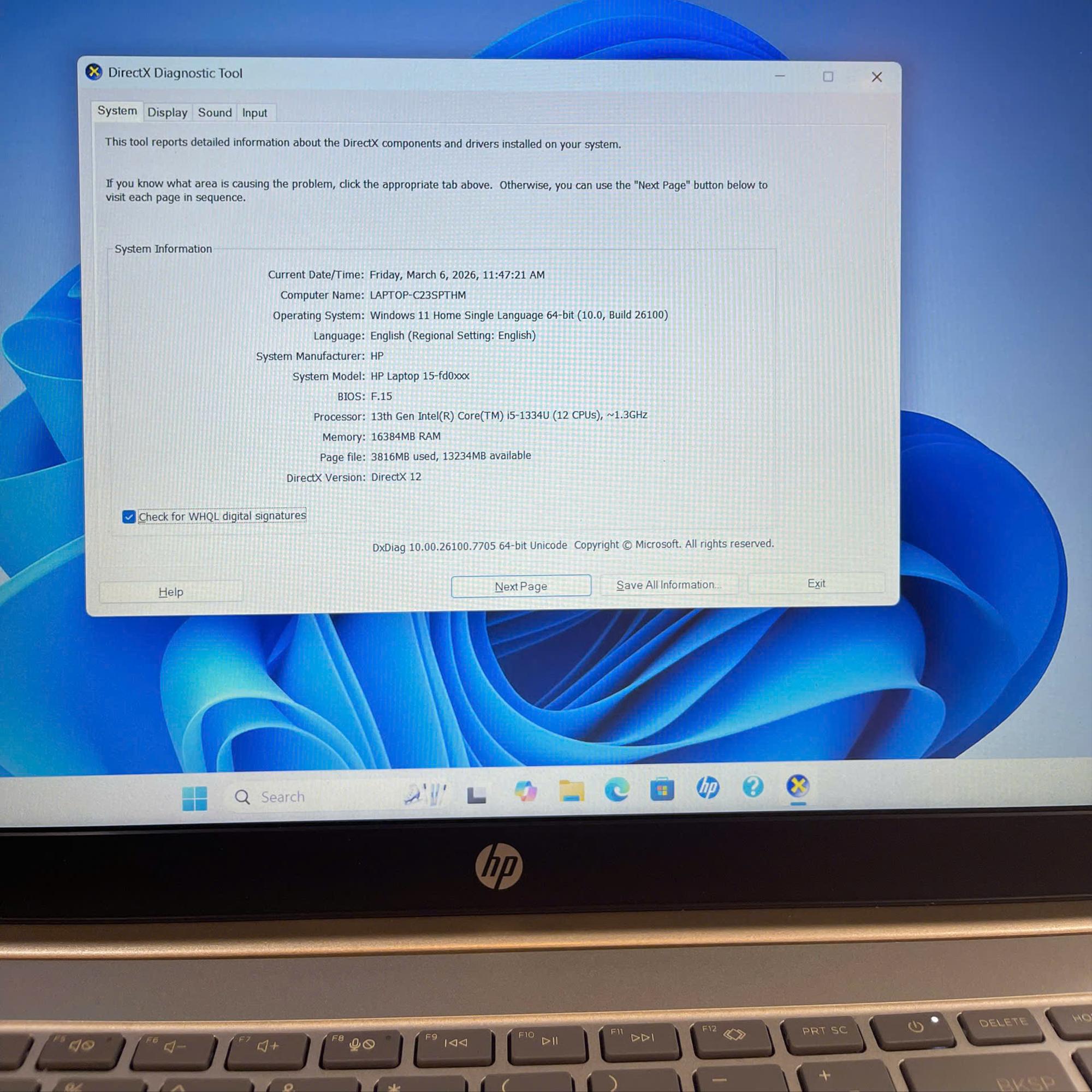 HP i5 13th Ram 16GB 512GB SSD Màn 15.6inch FHD BH TGDĐ tới 6/2026-duoc-ban-tai-Vi Tính Kim Trân
