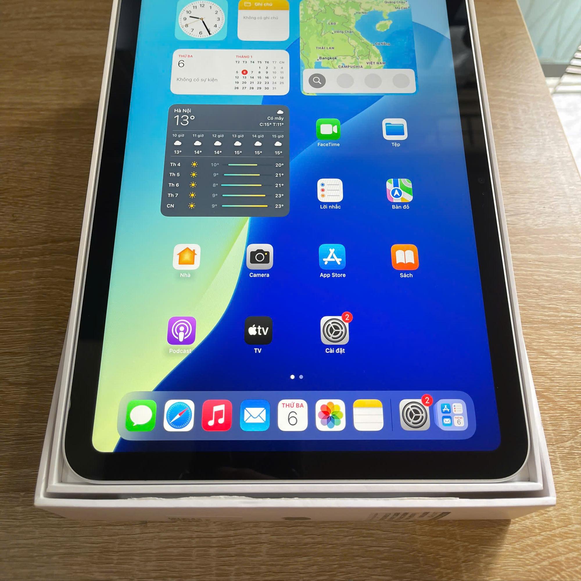 Ipad A16 128GB Like New sạc 2 lần. BH Apple tới 12/2026 +gói BH Rơi vỡ vào nước 12 tháng-duoc-ban-tai-Vi Tính Kim Trân