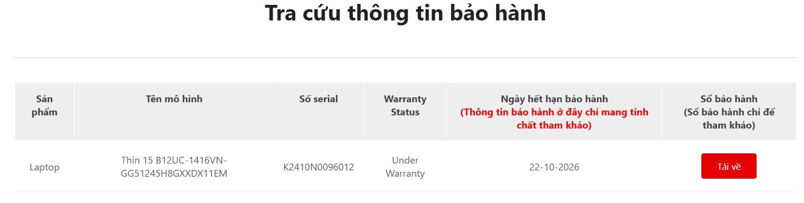 MSI Gaming i5 12th Ram 16GB 512GB SSD Card RTX 3050.BH CellPhoneS tới 10/2026-duoc-ban-tai-Vi Tính Kim Trân