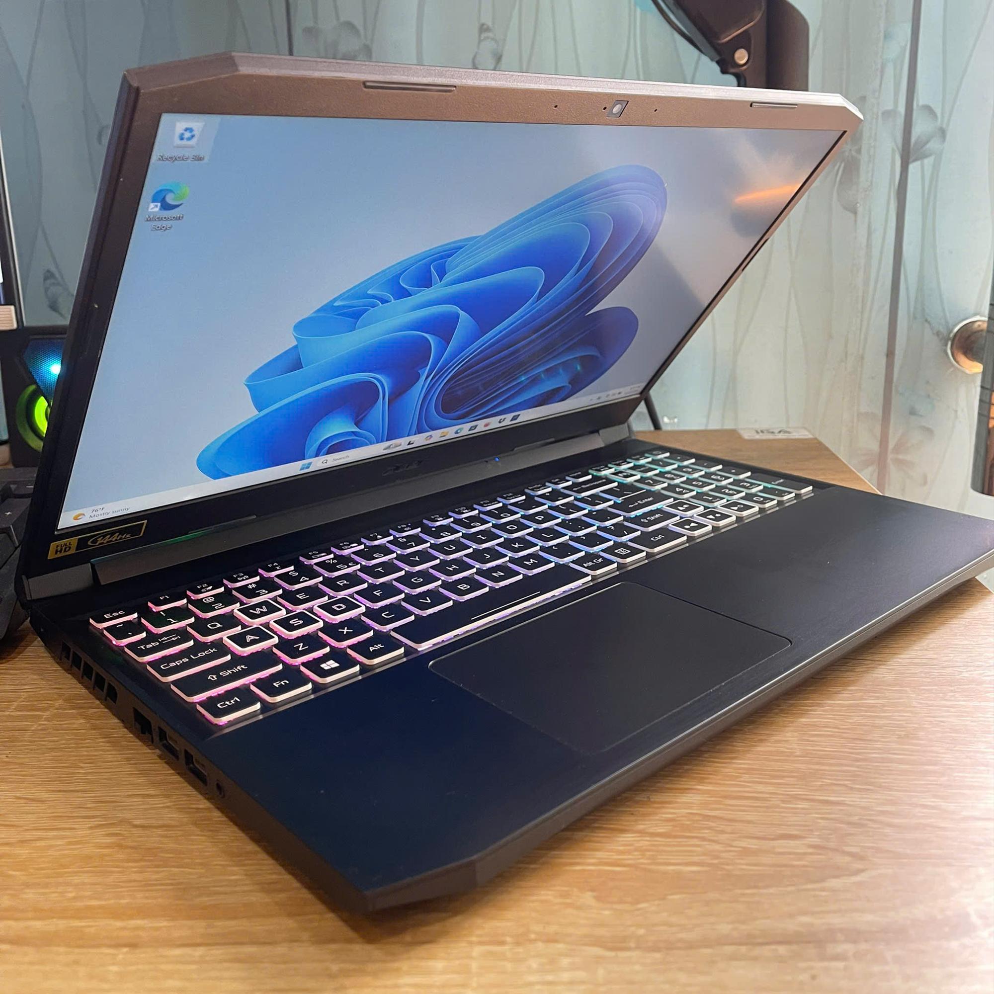 Acer Nitro i5 11th Ram 16GB Card RTX 3050 Màn 15.6inch FHD 144Hz-duoc-ban-tai-Vi Tính Kim Trân