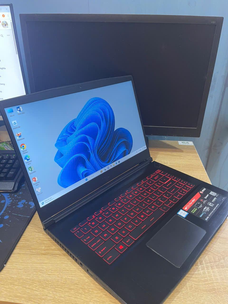 MSI Gaming i5 9th Ram 16GB 256GB SSD Card GTX 1650 Màn 15.6inch FHD-duoc-ban-tai-Vi Tính Kim Trân