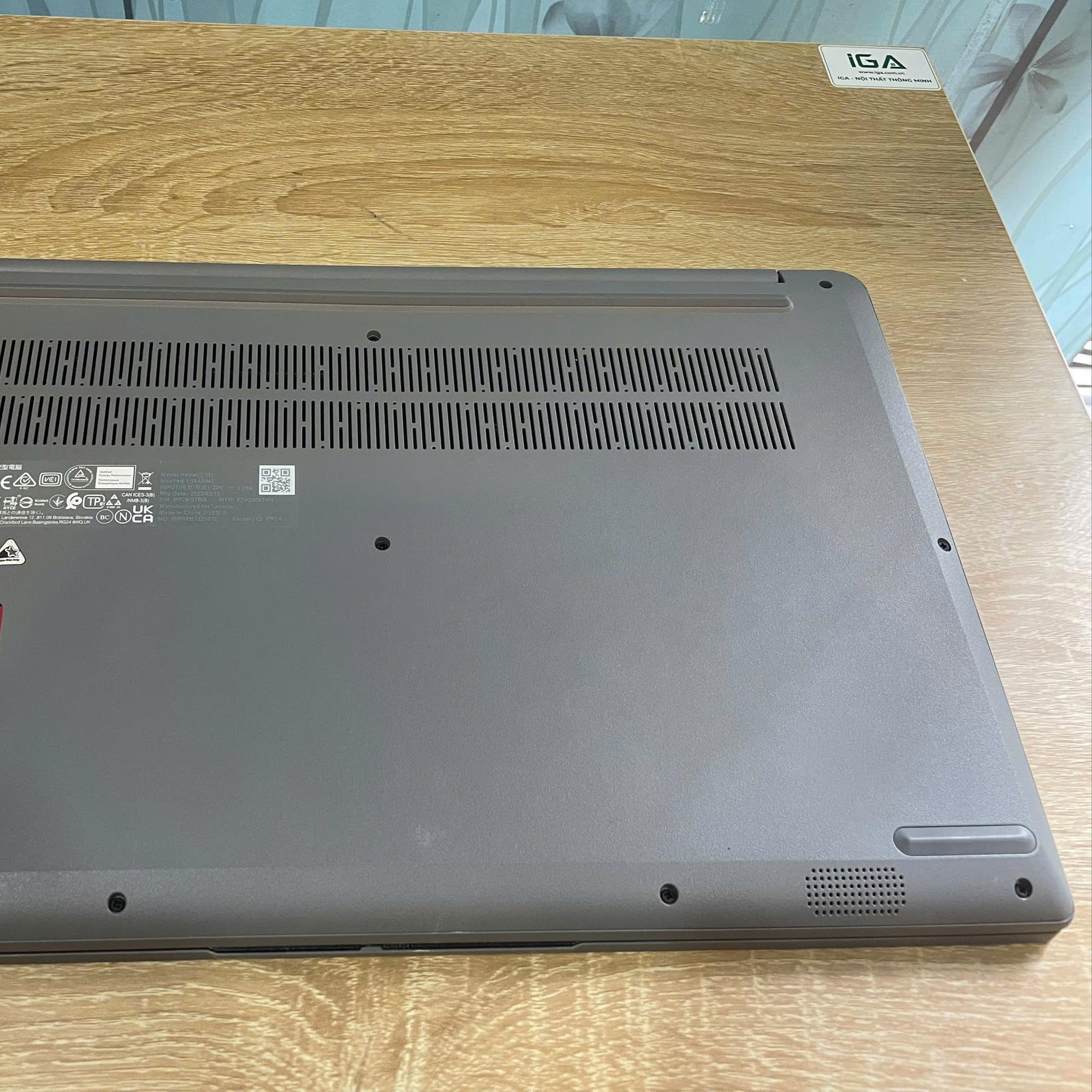 LENOVO IDEAPAD SLIM 1 - Ryzen 5 7520U  Còn Bảo Hành tới Tháng 1/2026-duoc-ban-tai-Vi Tính Kim Trân