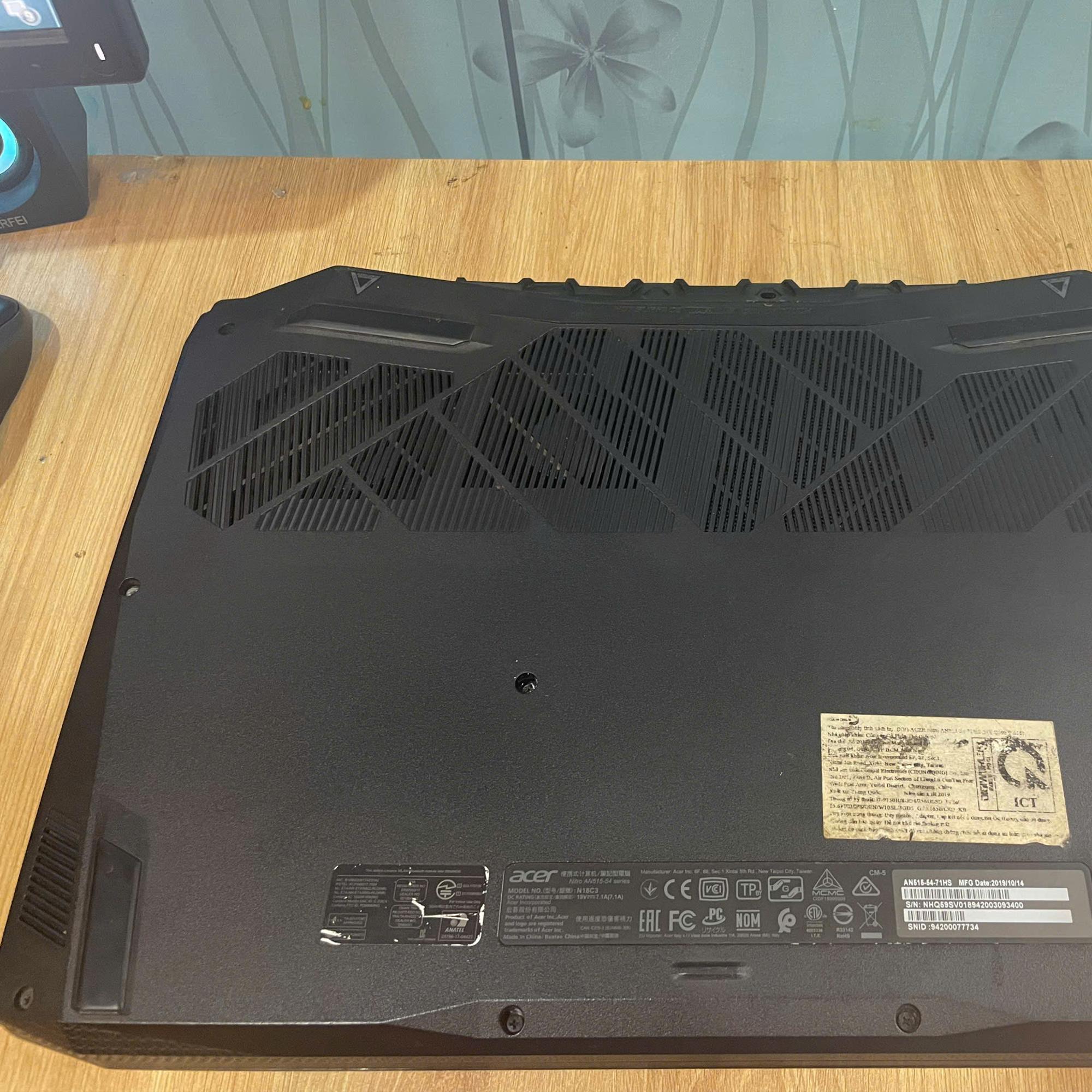 Acer Nitro i7 9th Ram 8GB 256GB SSD CARD GTX 1650 MÀN 15.6INCH FHD-duoc-ban-tai-Vi Tính Kim Trân