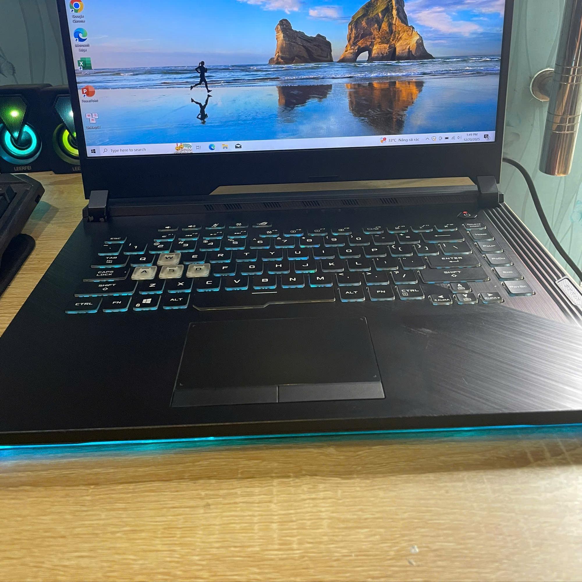 Asus ROG I7 9Th Ram 8GB 256GB SSD CARD GTX 1050 MÀN 15.6INCH FHD 120HZ-duoc-ban-tai-Vi Tính Kim Trân