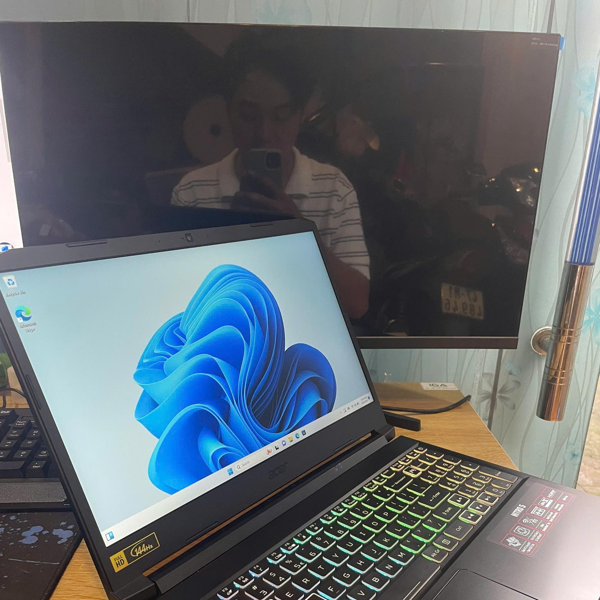 Acer Gaming i7 11th Ram 16GB 512GB SSD Card RTX 3050 Màn 15.6inch FHD 144hz-duoc-ban-tai-Vi Tính Kim Trân