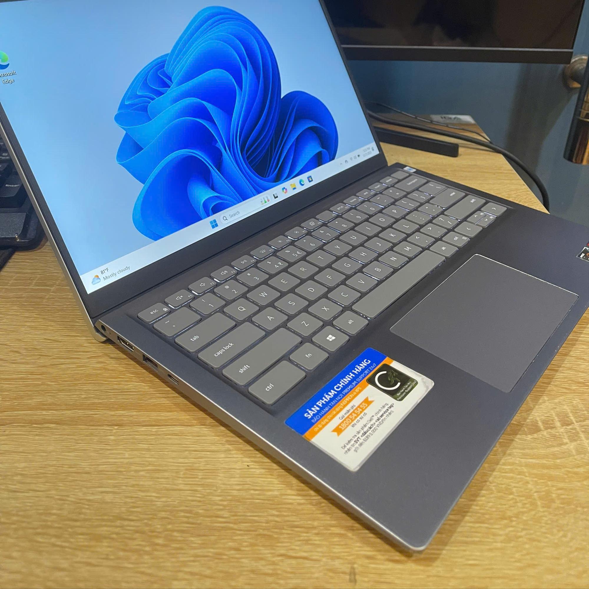 Dell Ryzen 5 5500u Ram 16GB 256GB Màn 14inch FHD IPS-duoc-ban-tai-Vi Tính Kim Trân