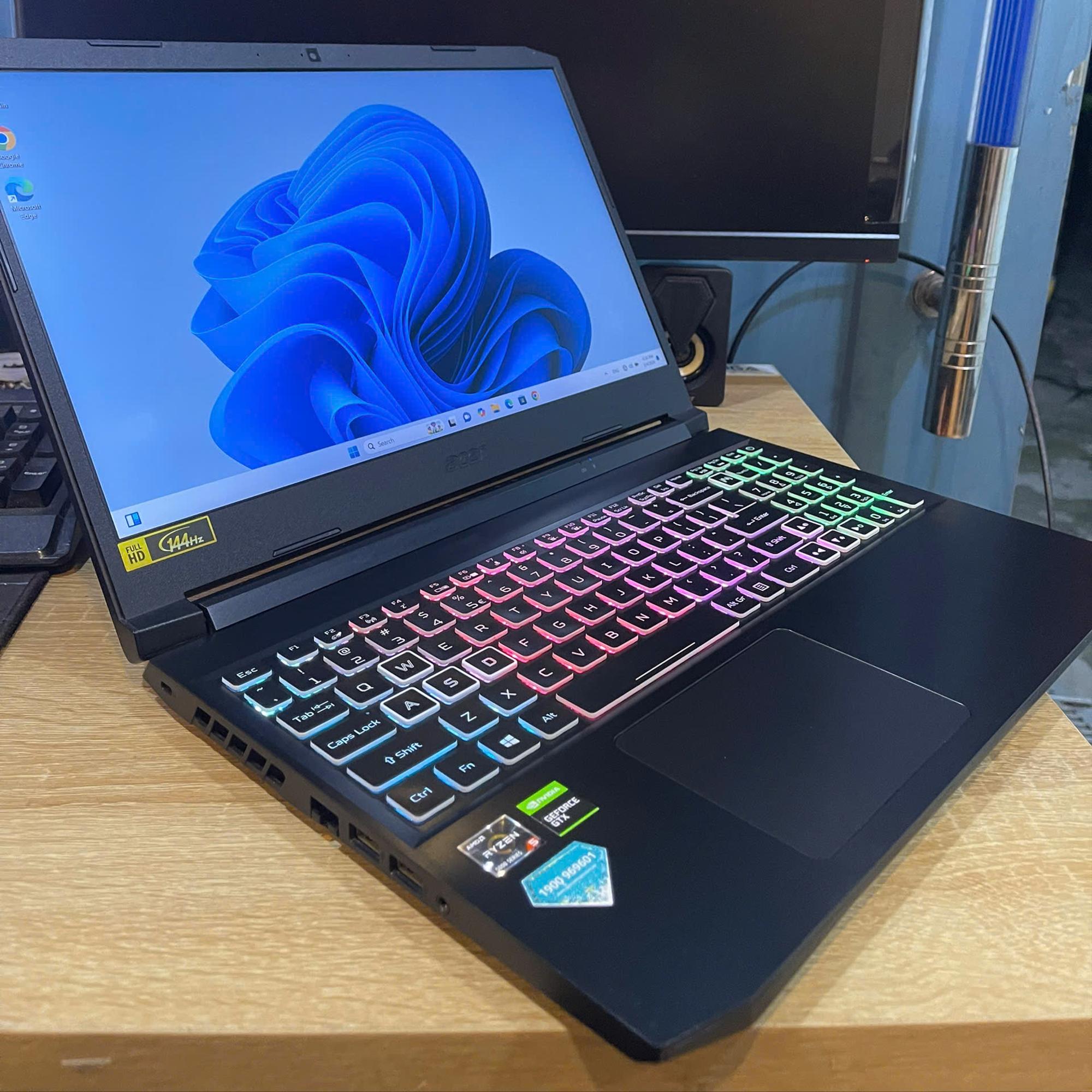 Acer Nitro Ryzen 5 5600H 8/512GB Card GTX 1650 15.6inch 144Hz-duoc-ban-tai-Vi Tính Kim Trân