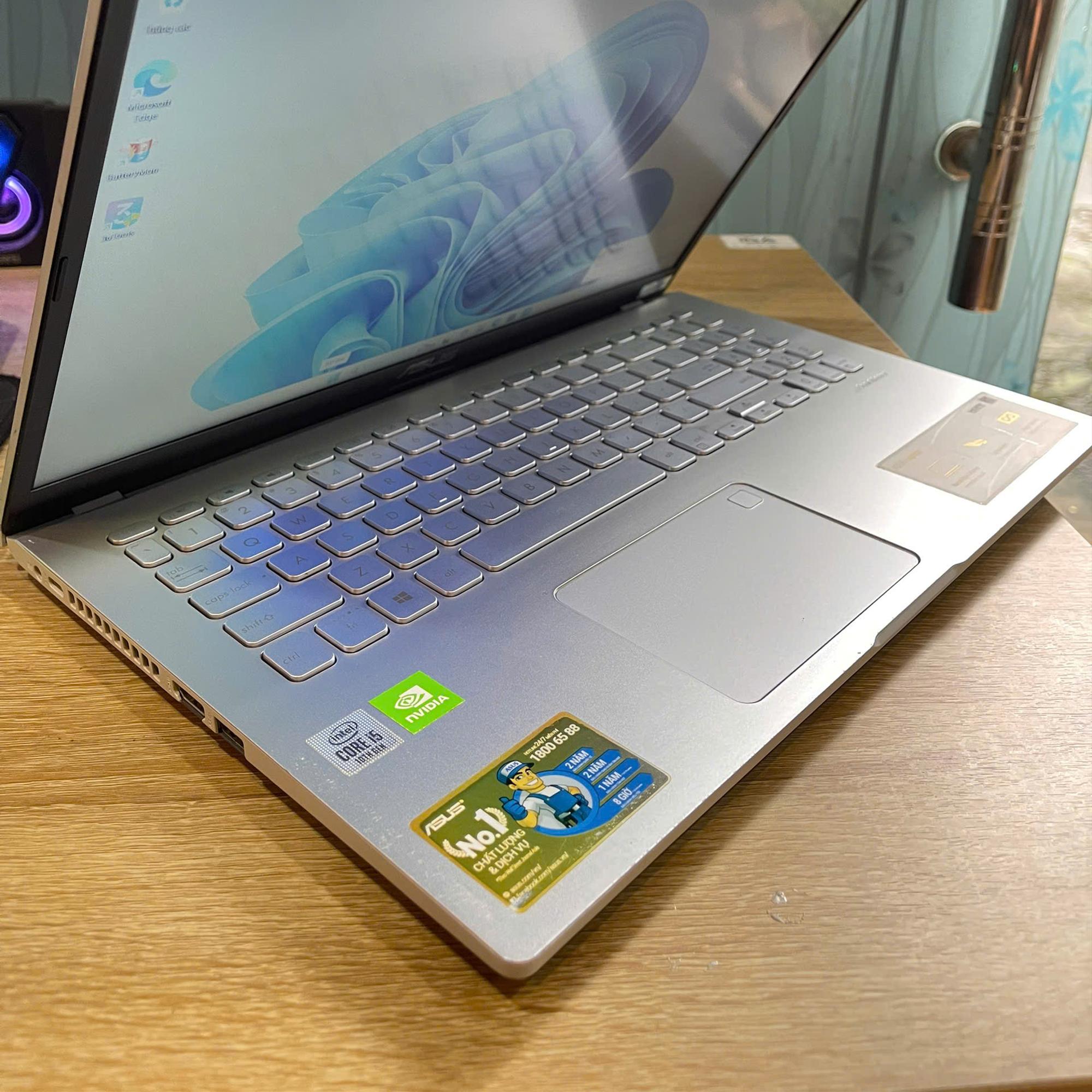 Asus i5 10th Ram 8GB 512GB SSD Card rời NVIDIA MX330 Màn 15.6inch FHD-duoc-ban-tai-Vi Tính Kim Trân