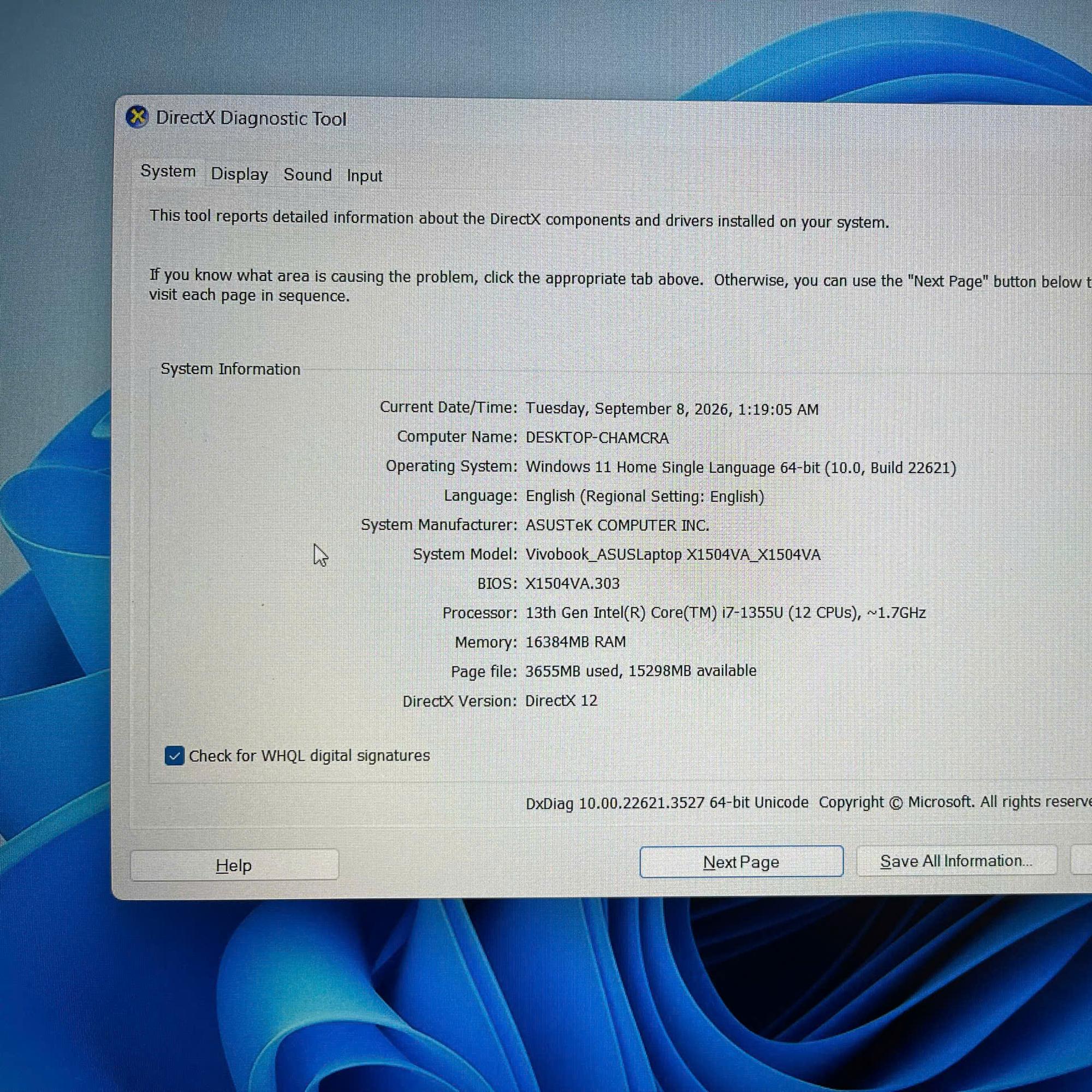 Asus i7 13th Ram 16GB 512GB SSD Màn 15.6inch FHD IPS-duoc-ban-tai-Vi Tính Kim Trân
