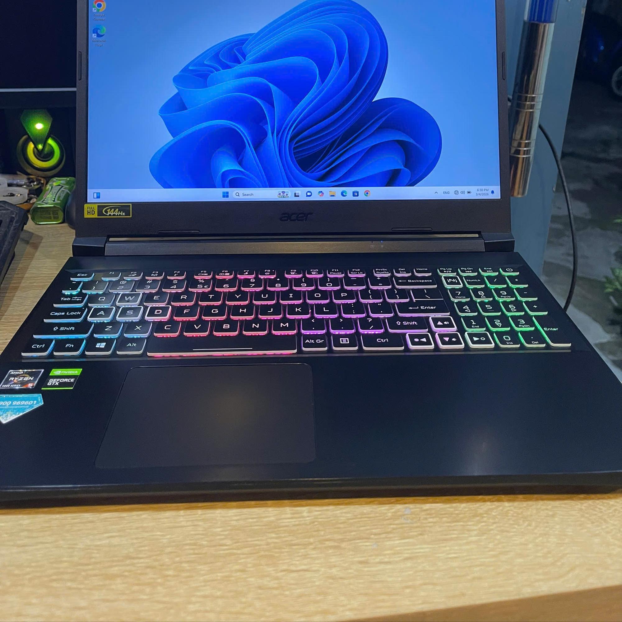 Acer Nitro Ryzen 5 5600H 8/512GB Card GTX 1650 15.6inch 144Hz-duoc-ban-tai-Vi Tính Kim Trân