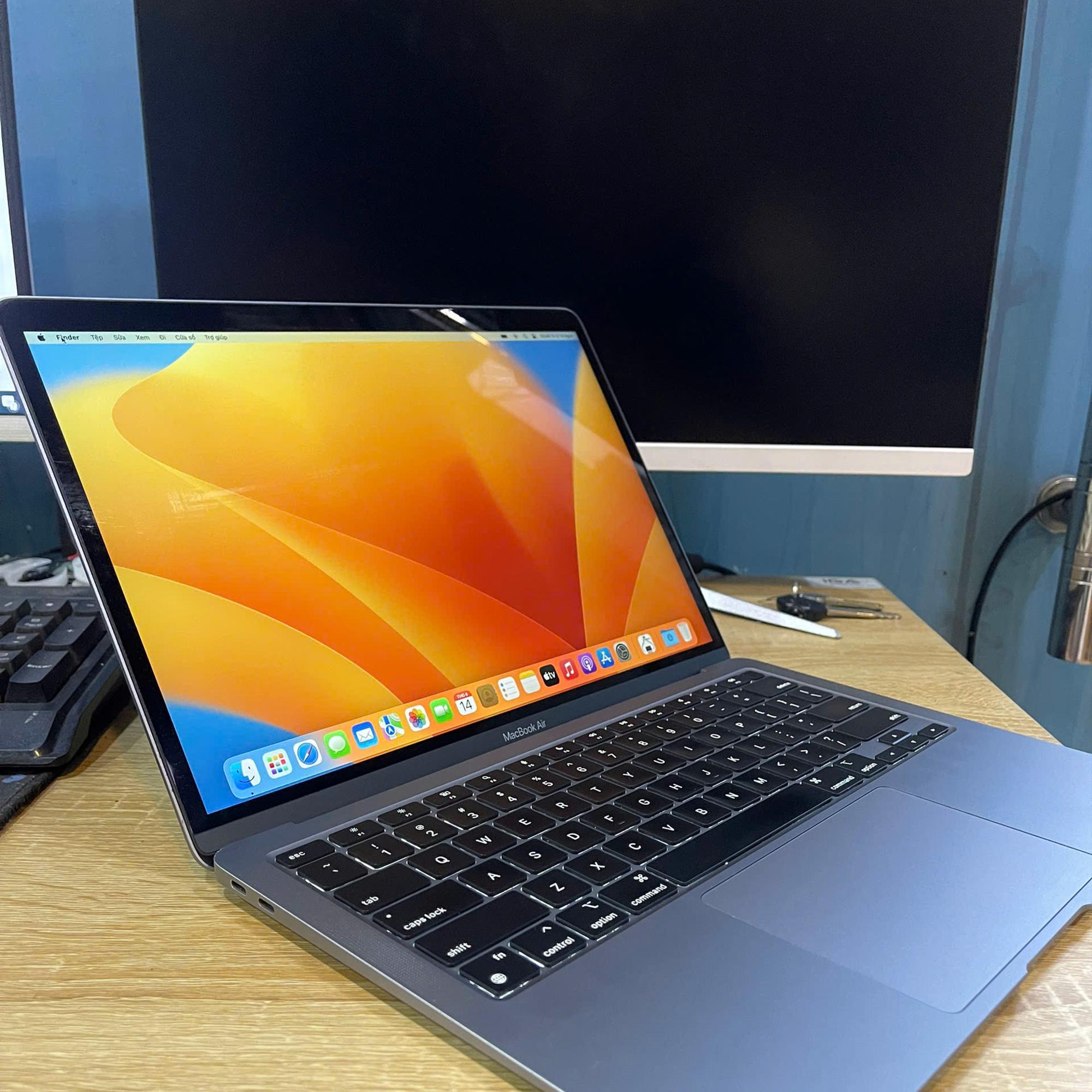 MacBook Air M1 2020 Ram 8GB 256GB SSD Màn 13.3inch Retina 2.5k Pin 87%-duoc-ban-tai-Vi Tính Kim Trân