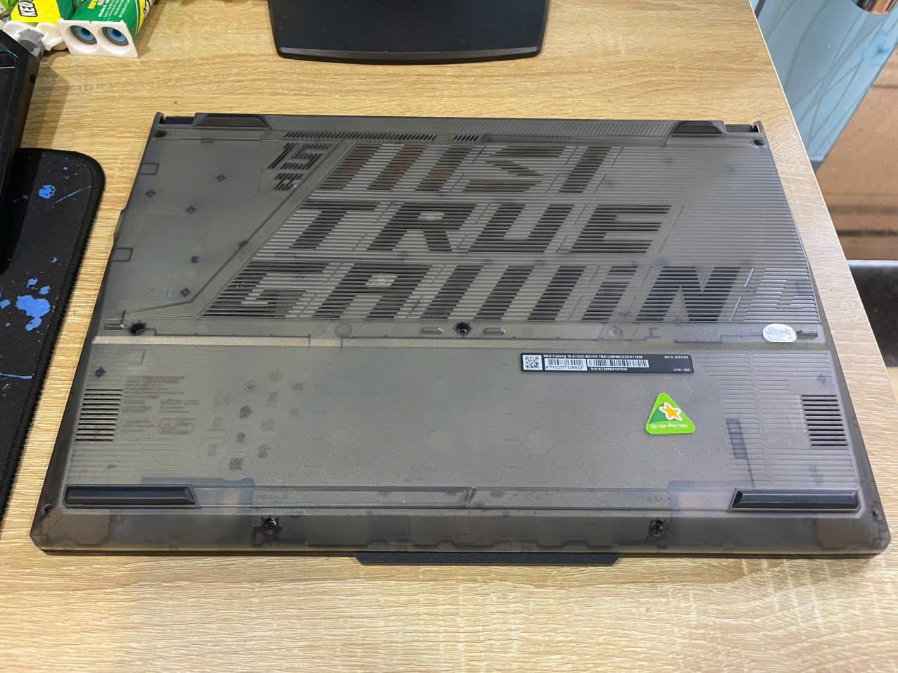 MSI CYBORG Core i5 12th Ram 16GB Card rời RTX 3050. Máy còn bảo hành FPT tới 10/2027-duoc-ban-tai-Vi Tính Kim Trân