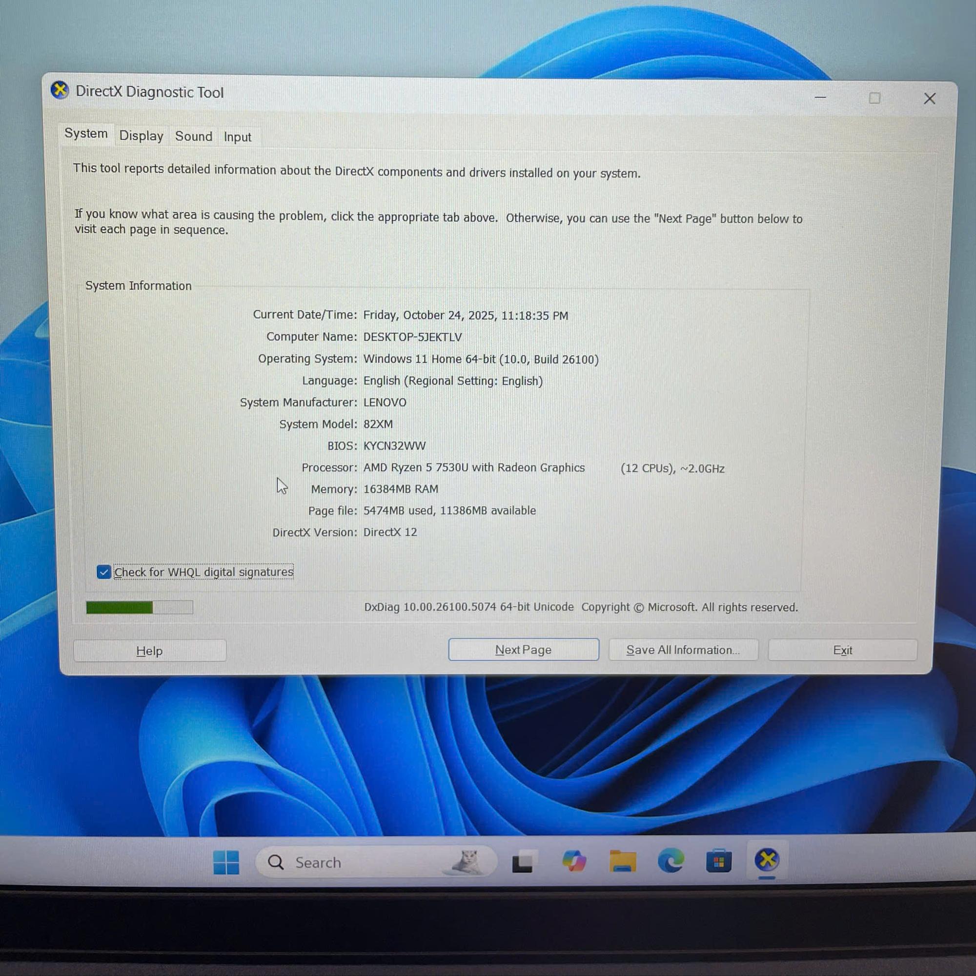 Lenovo Ryzen 5 7530U Ram 16GB 512GB SSD Màn 15.6inch FHD có Cảm ứng. BH tới 07/2026-duoc-ban-tai-Vi Tính Kim Trân