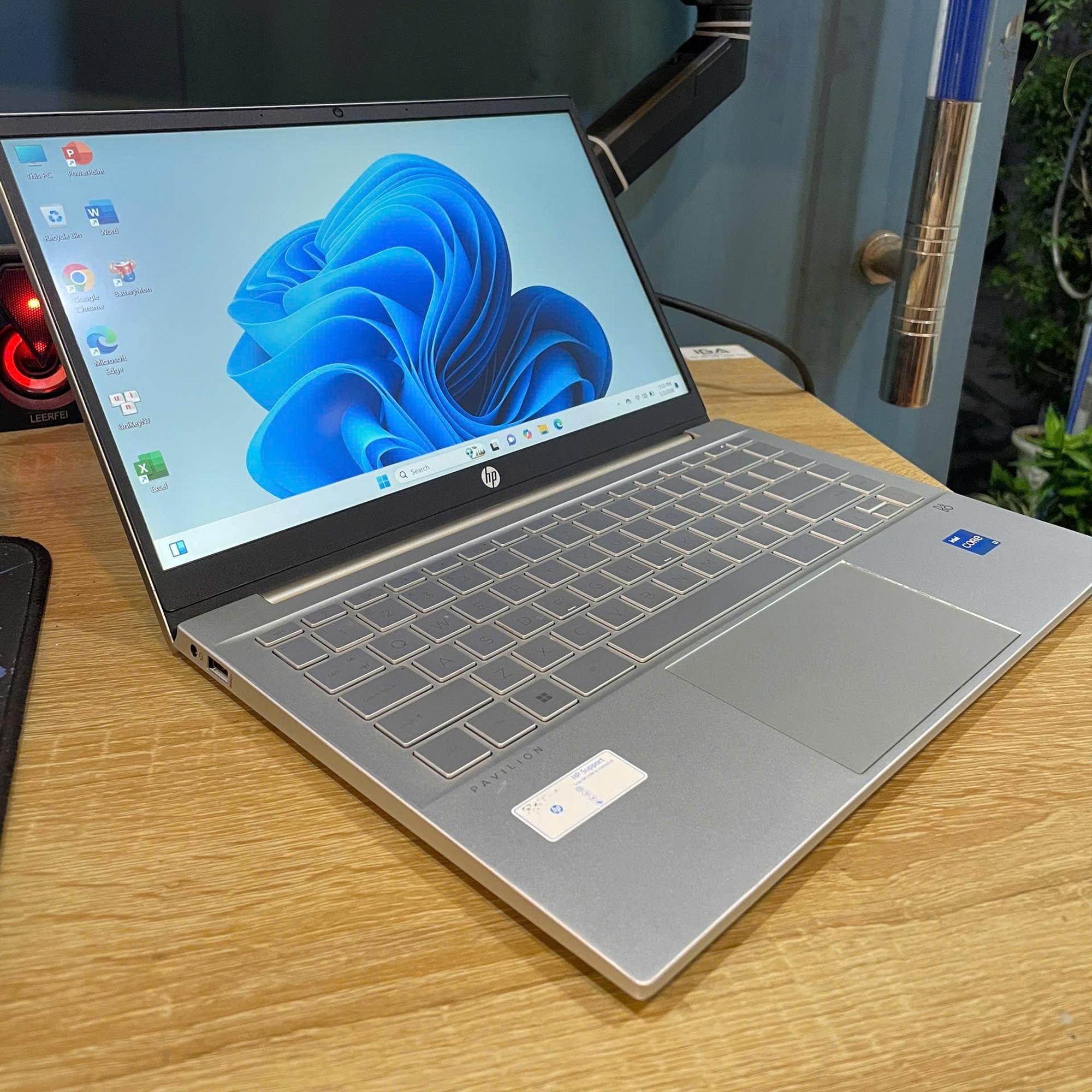 HP Pavilion i3 11th Ram 8GB 256GB SSD Màn 14inch FHD IPS-duoc-ban-tai-Vi Tính Kim Trân