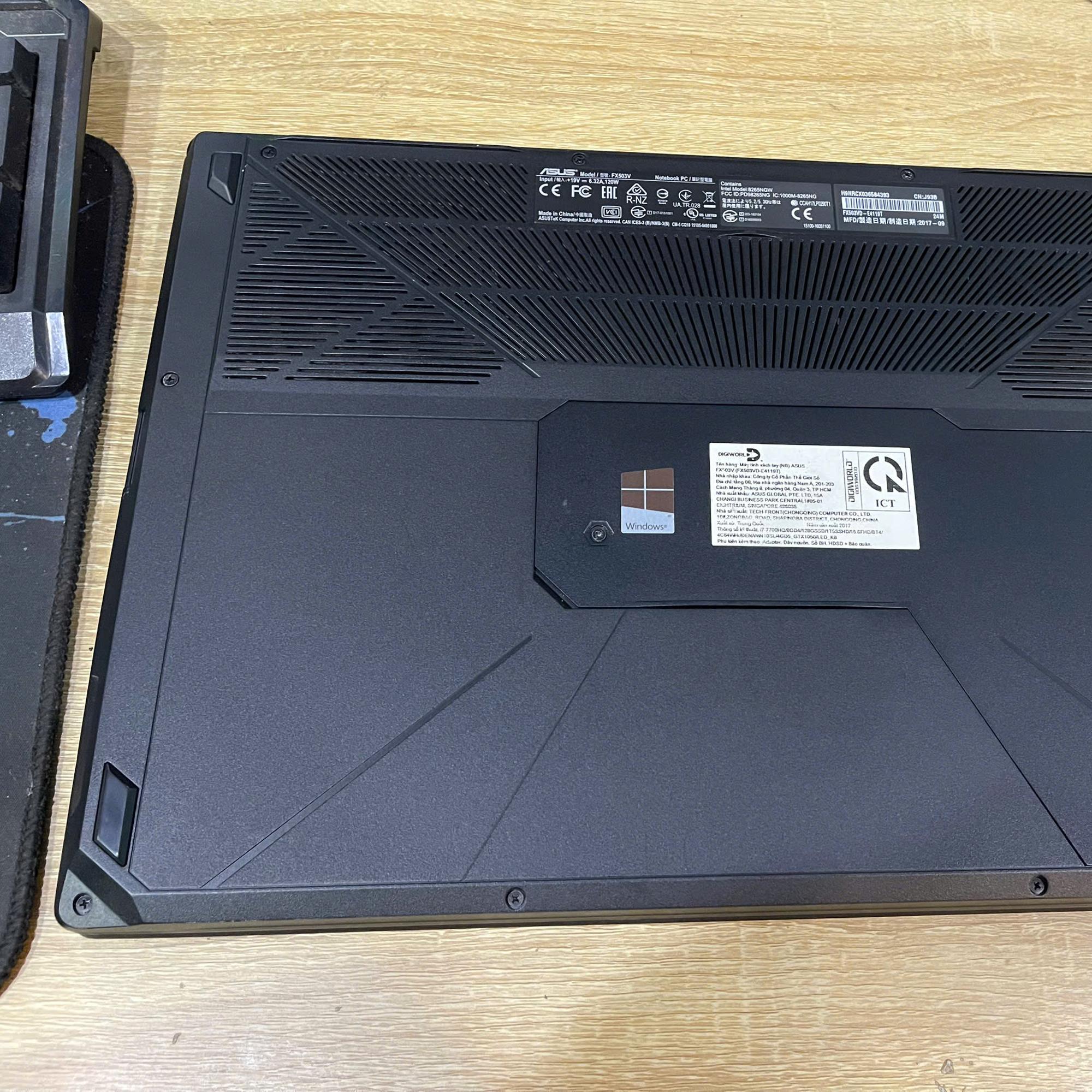 Asus i7 7th 16GB/128GB Card GTX 1050 Màn 15.6inch FHD IPS-duoc-ban-tai-Vi Tính Kim Trân